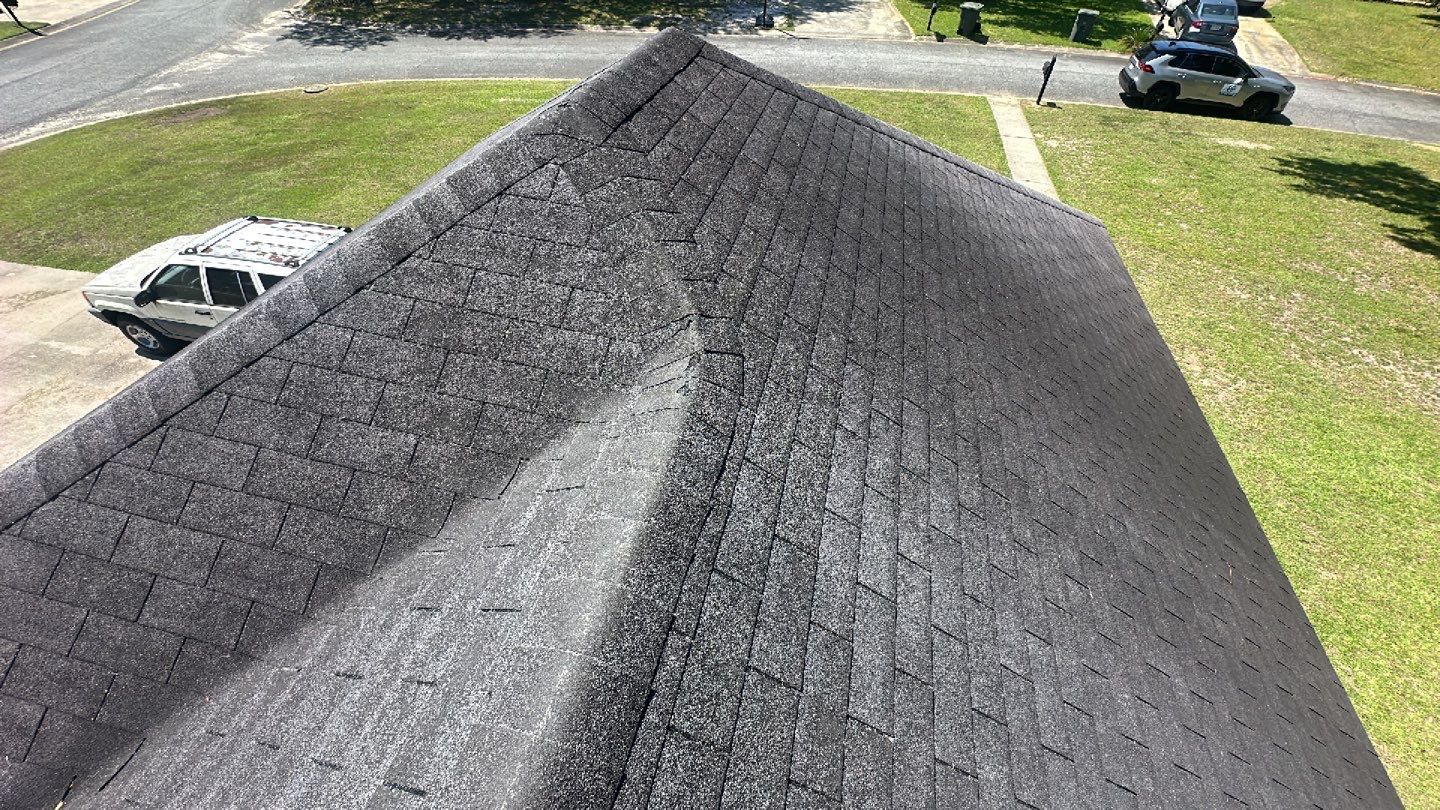 Residential Roofing Installation using Benton 26Ga 1inc Snapcock Metal Roof KYNAR Matte Black by Talya Roofing