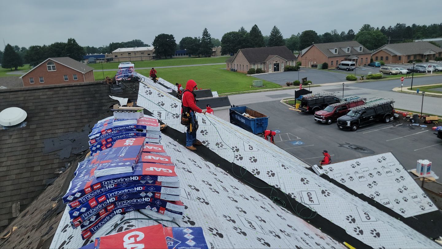 Gaf Architectural Roof Installation by Teflon Roofing