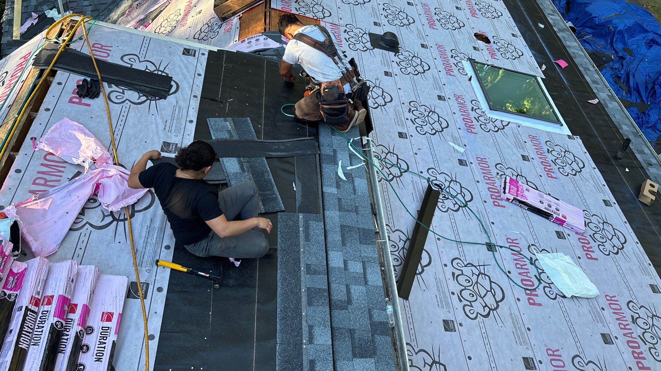 Roof Replacement using Owens Corning Slatestone Gray by 180 Contractors