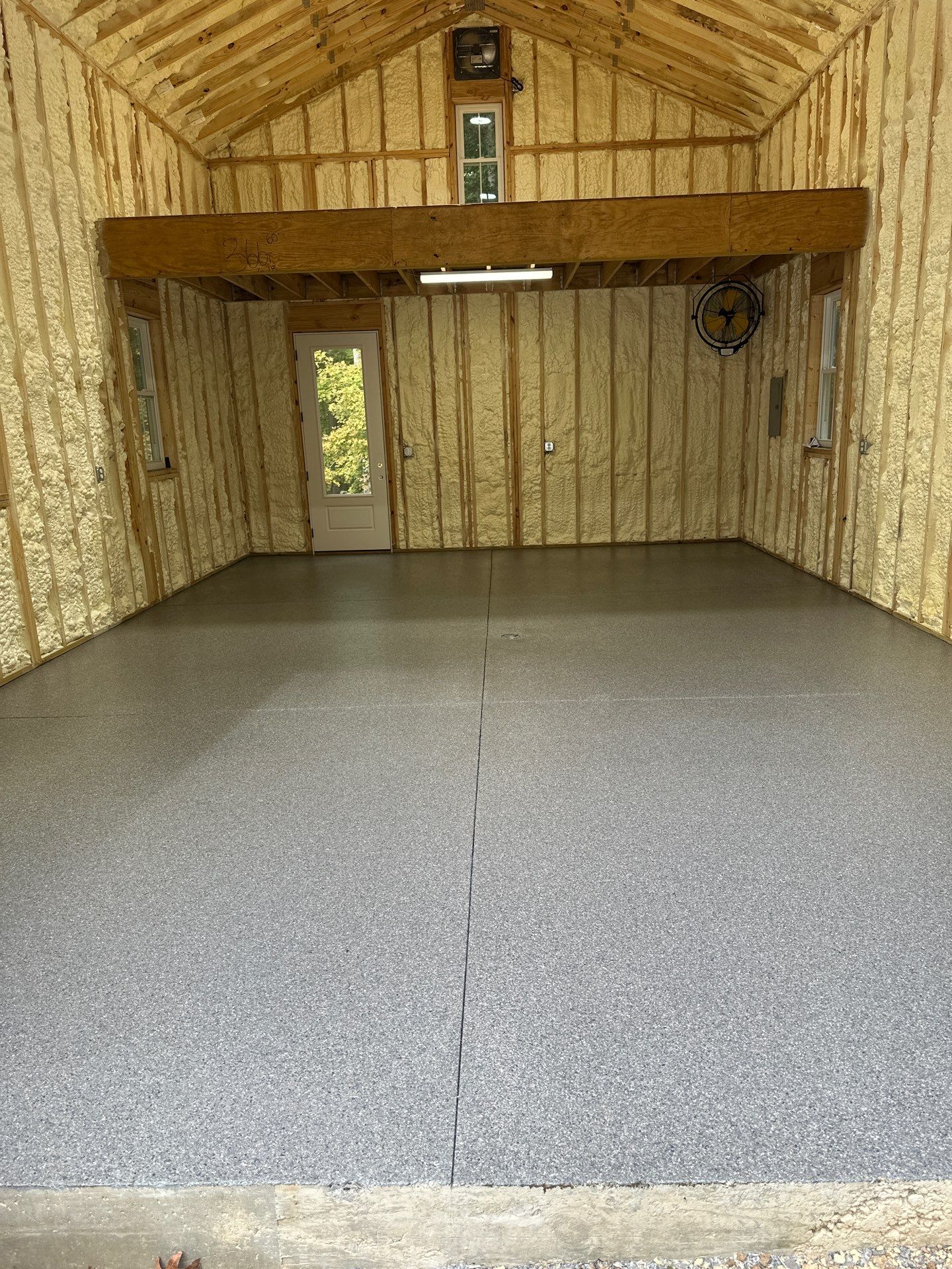 Garage Floor Coating using Briar by My Garage Floor Guys