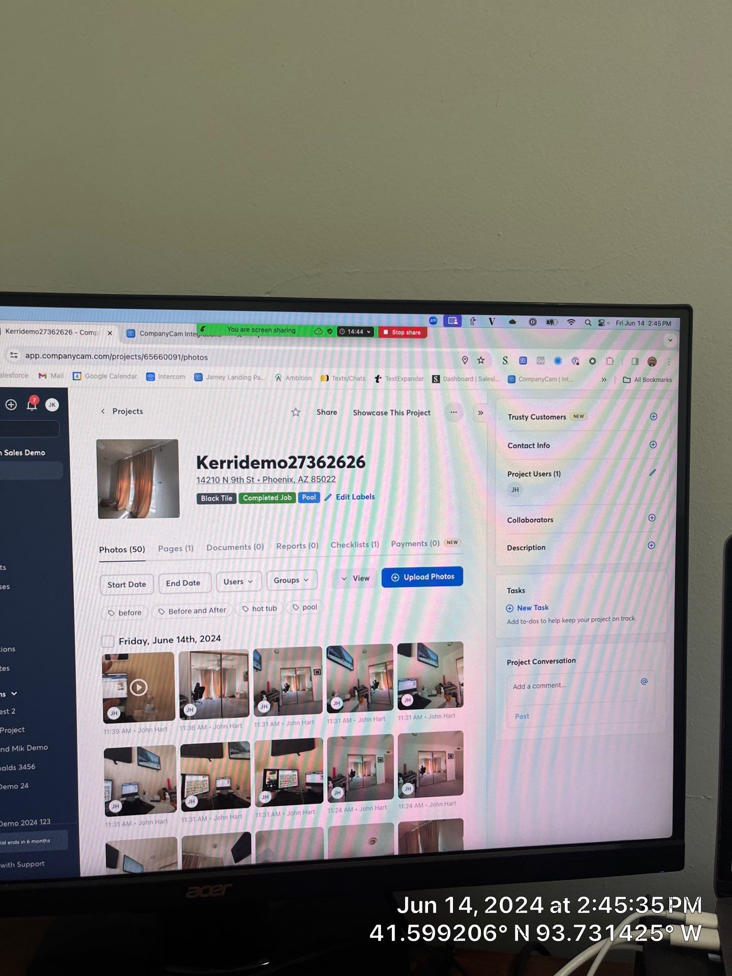Hello by CompanyCam Sales Demo