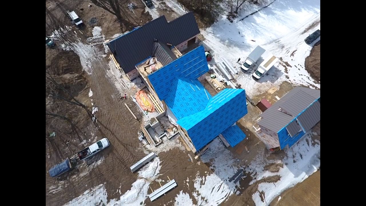 New Construction | 16” Standing Seam Metal Roof Installation by Jay Carter Roofing & Sheet Metal