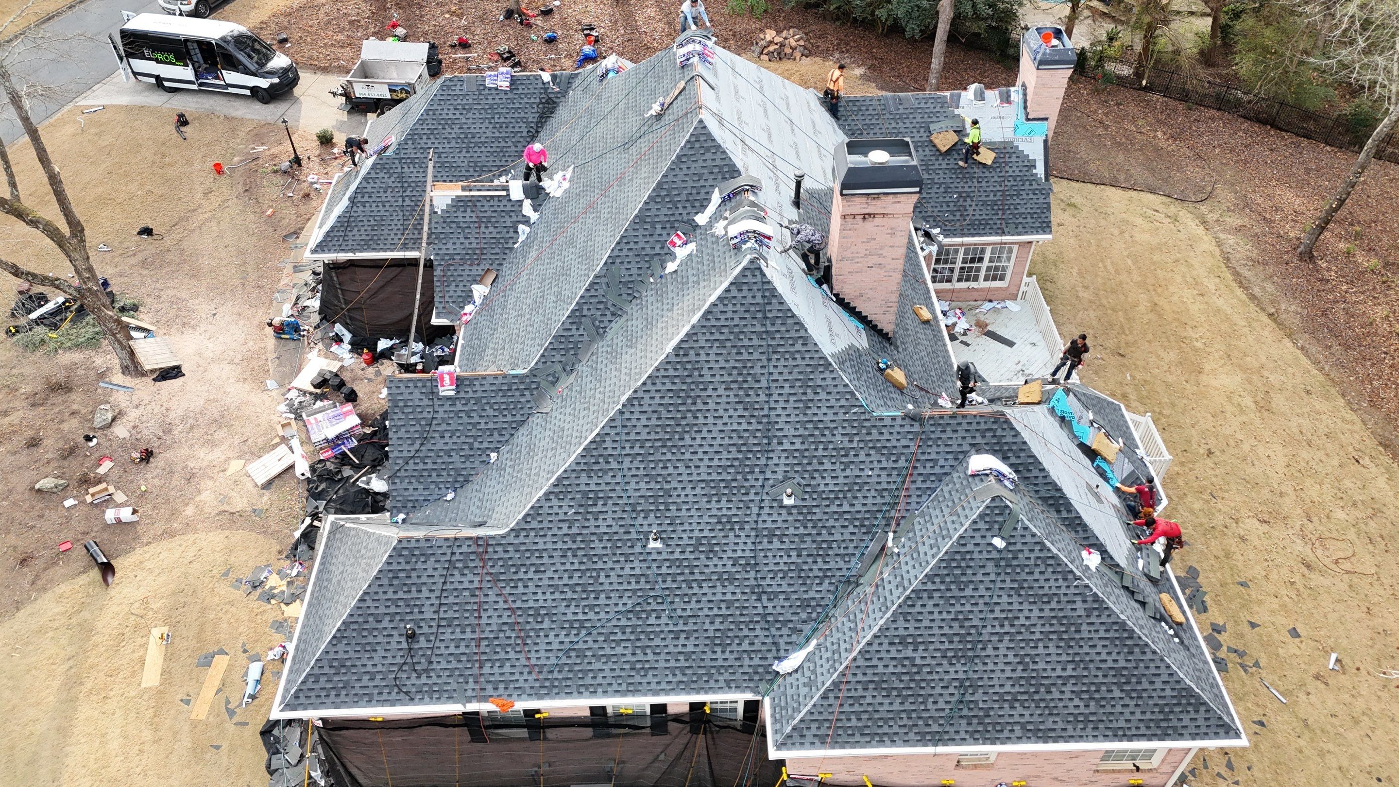GAF HDZ Timberline Charcoal by Element Pros Roofing, LLC