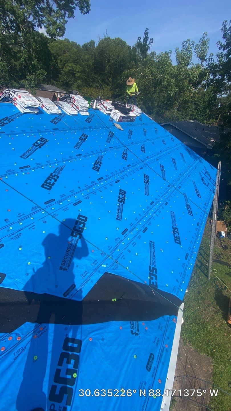 Residential Roofing Installation using Roof Replacement by American Roofing & Construction LLC