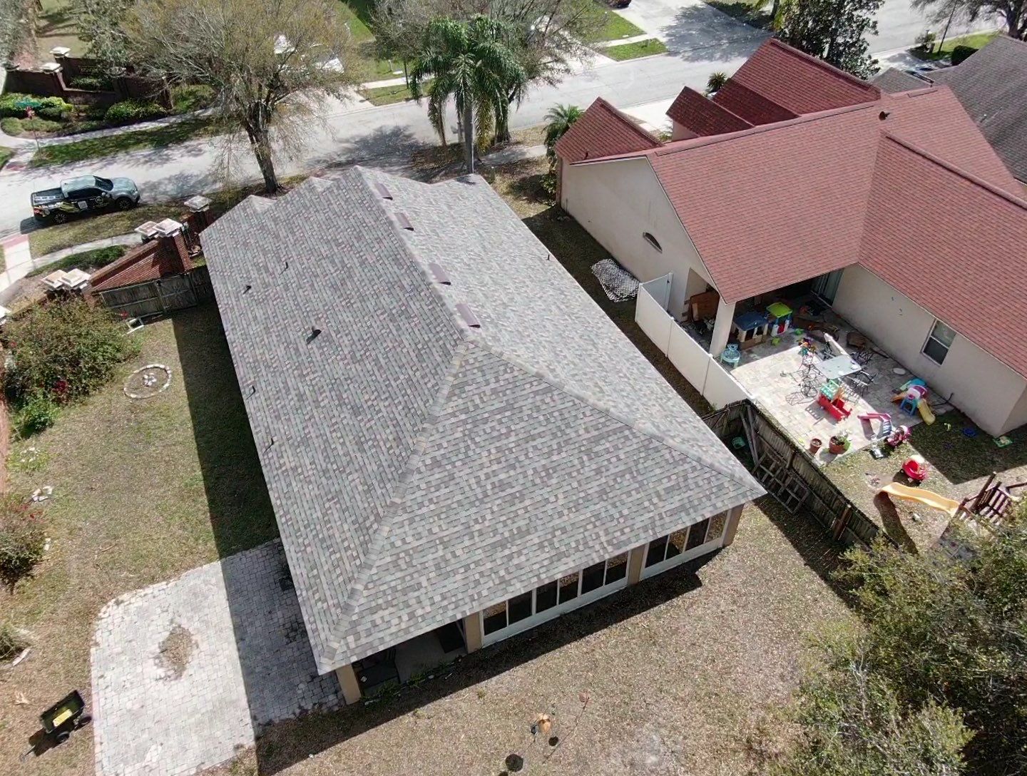 Roof replacement in Riverview, FL. by Steadfast Roofing