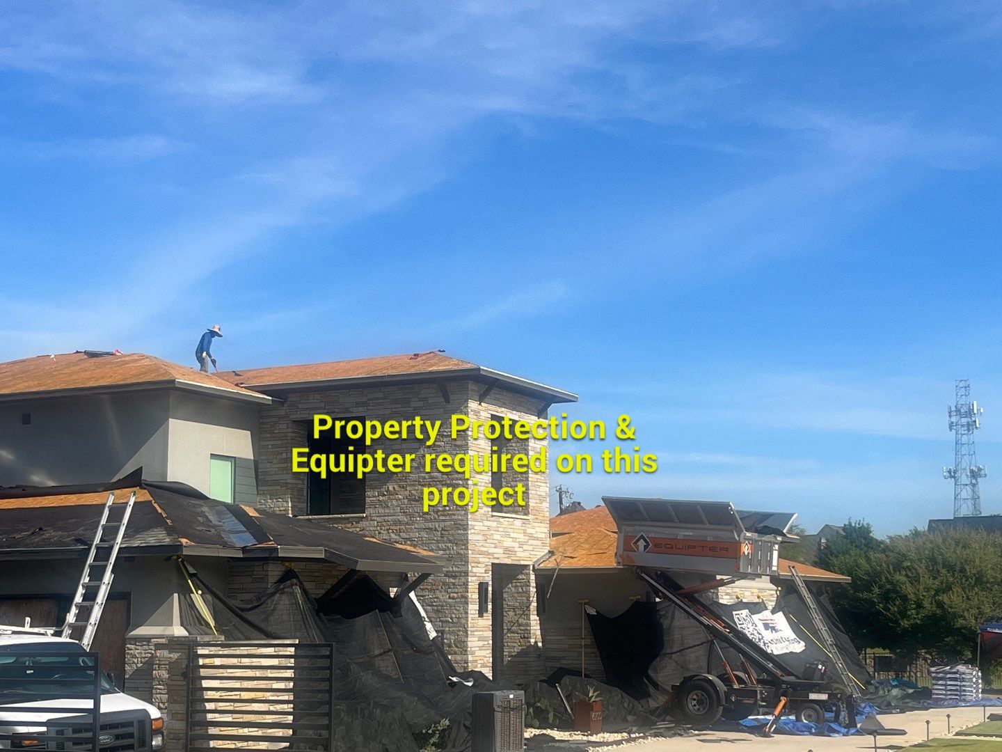 Colleyville Estate Re-Roof Project by First United Roofing & Construction