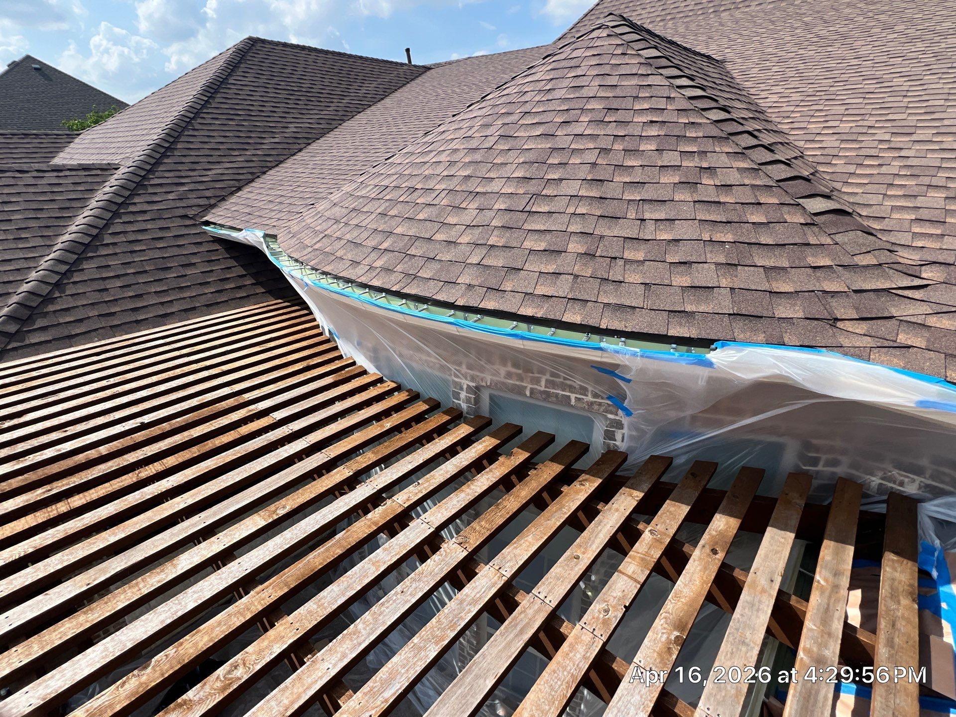 Residential Roof Replacement, and Full Exterior Restoration Wylie, Texas by Springtree Restoration 