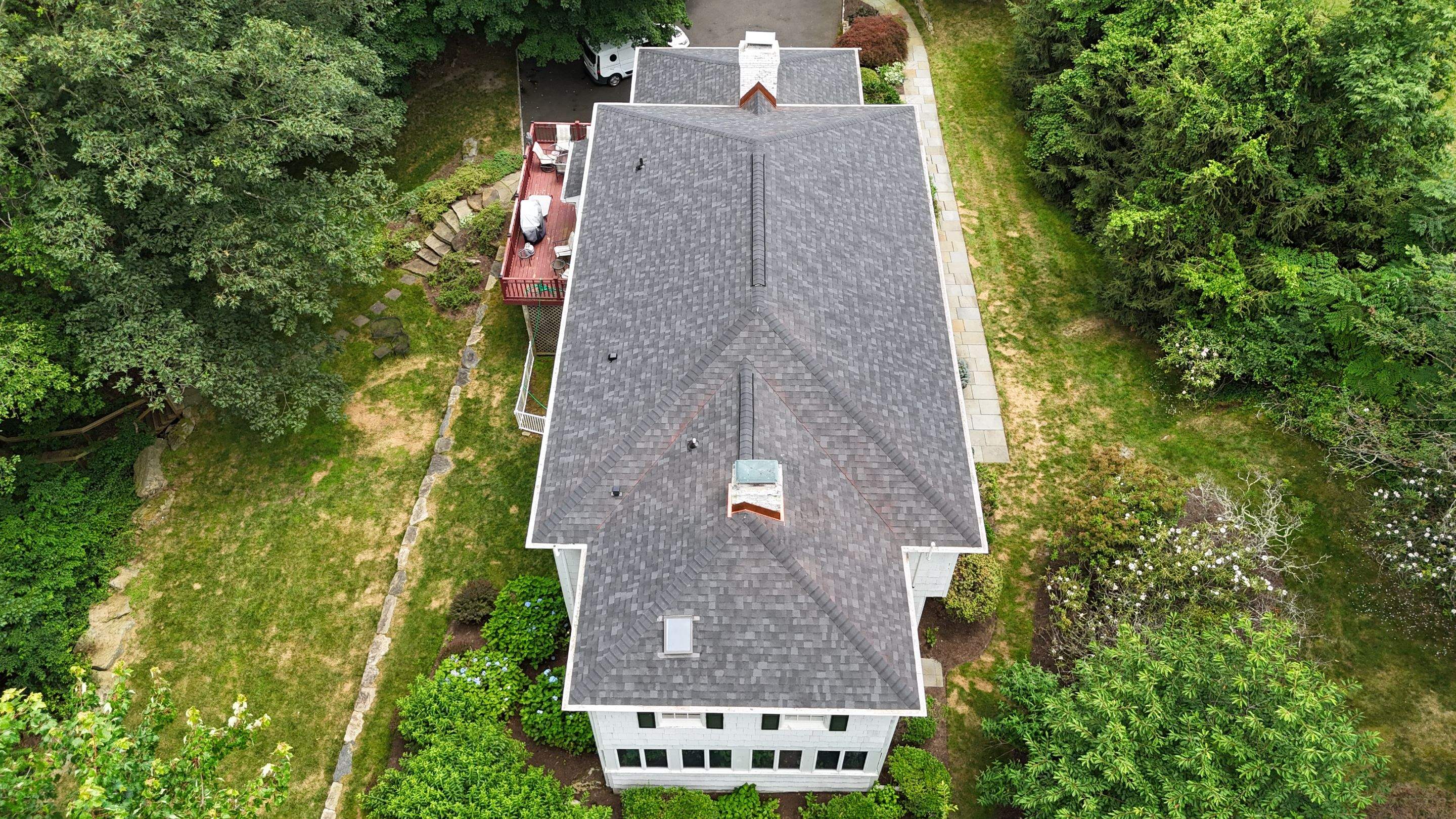 Project in Greenwich by The Energy Efficient Roofer & George's Seamless Gutters