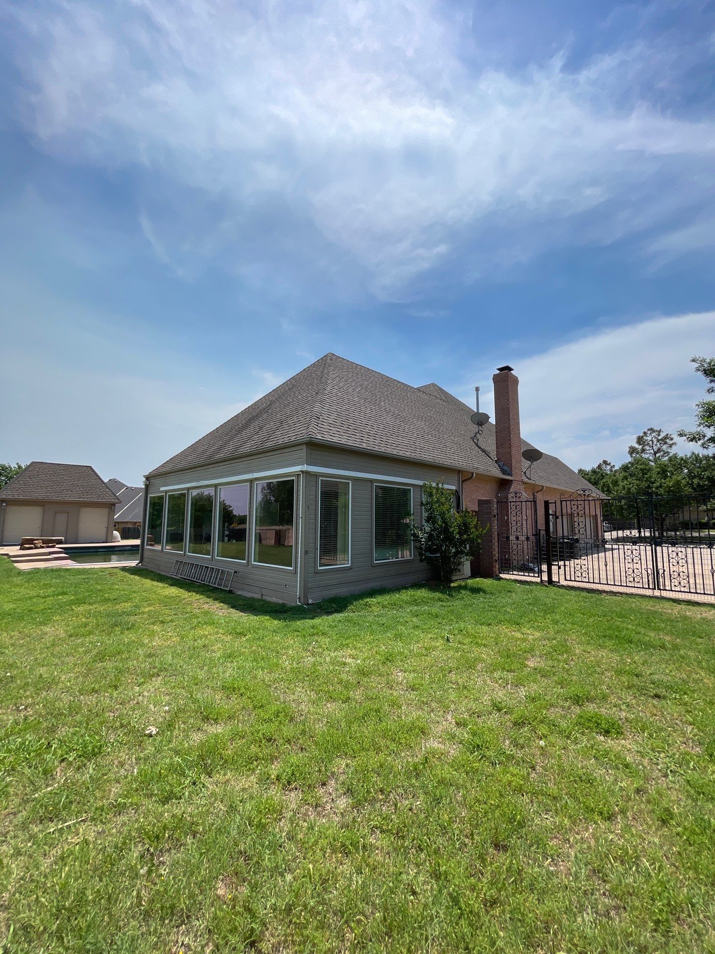 Residential Roof Replacement using CertainTeed Landmark (Weathered Wood) by Sentry Roofing