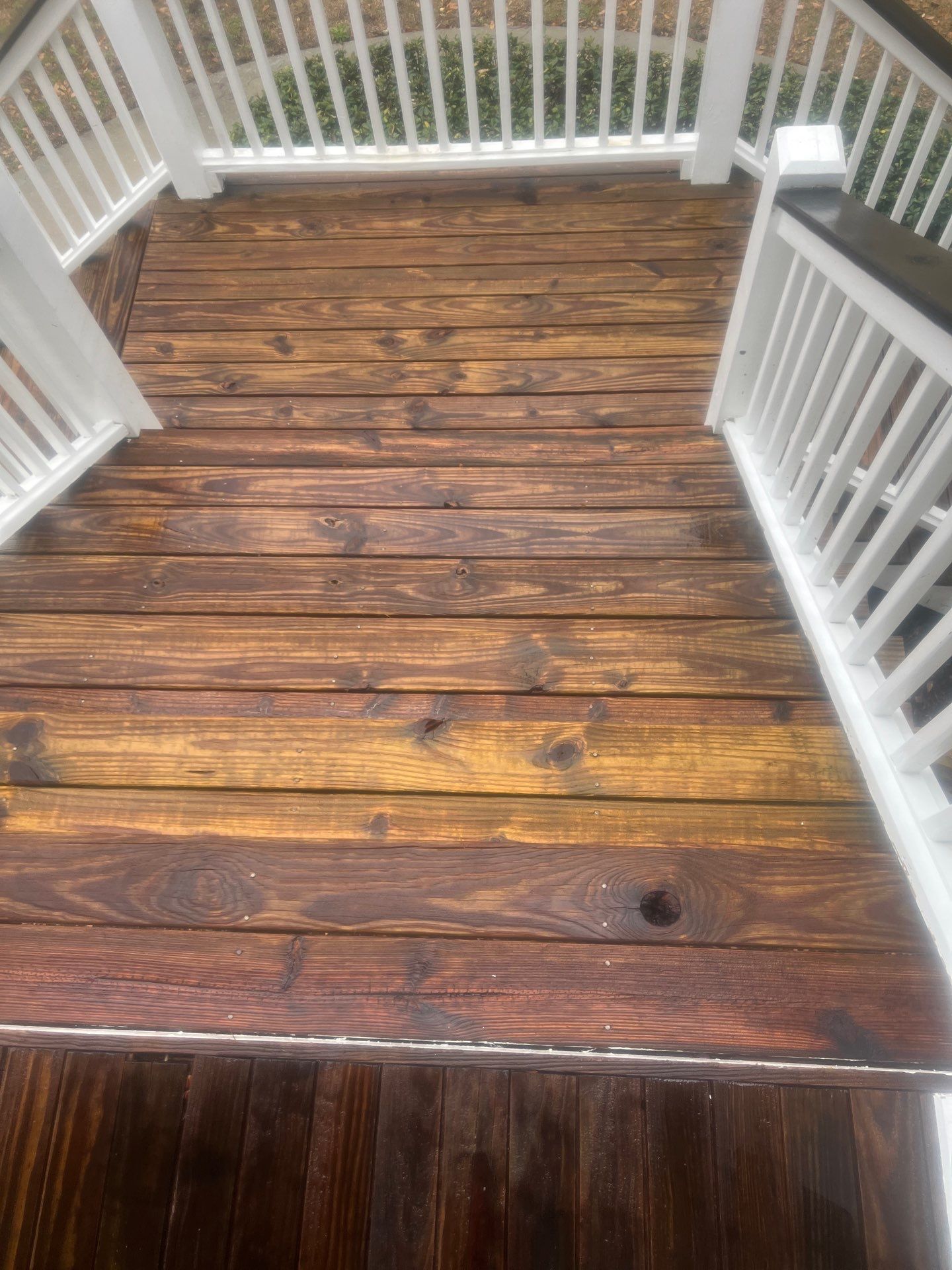 Weathered Deck and Screened Porch using Wood Sealant by DuraSeal