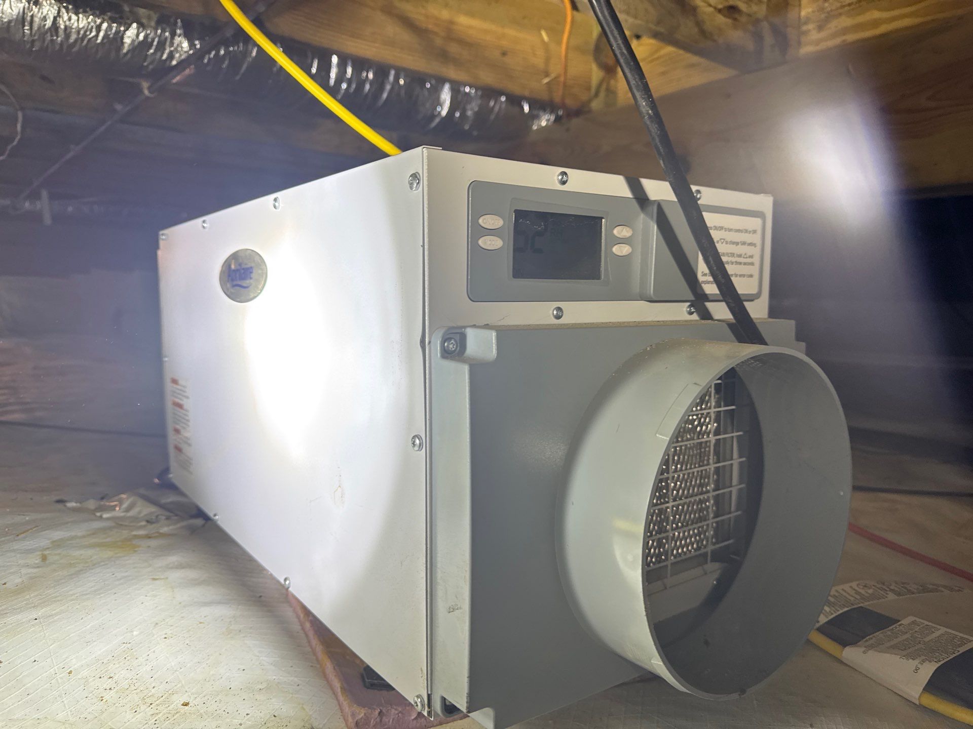 Project in Williamsburg by Patriot Crawl Space Repairs