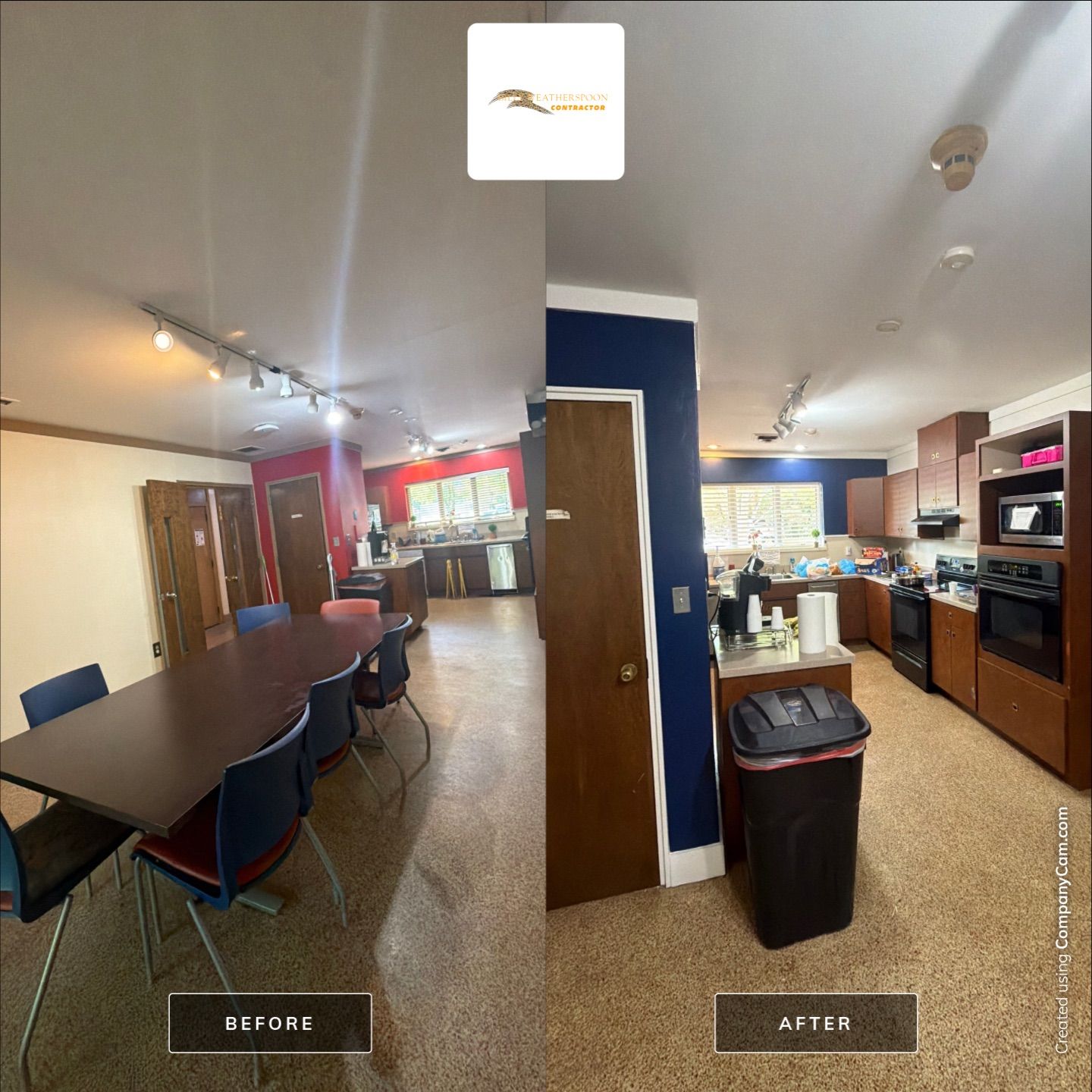 Commercial Interior Repaint – Full Building by Billy Weatherspoon Contractor