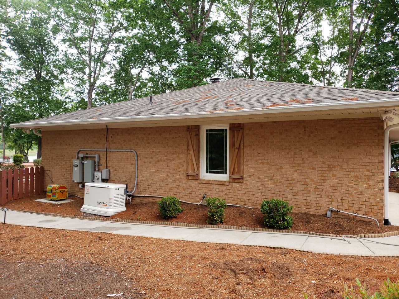 House Wash using cleaner by Power Wash Masters LLC