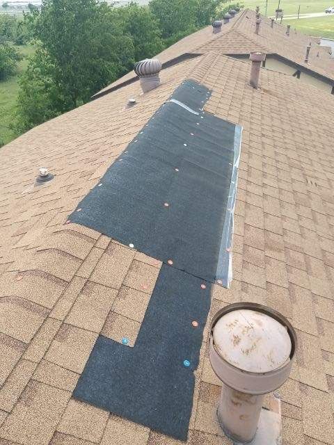 Commercial Roofing Installation using ATLAS Pinnacle Pristine Shingles by Harvey Roofing & Construction