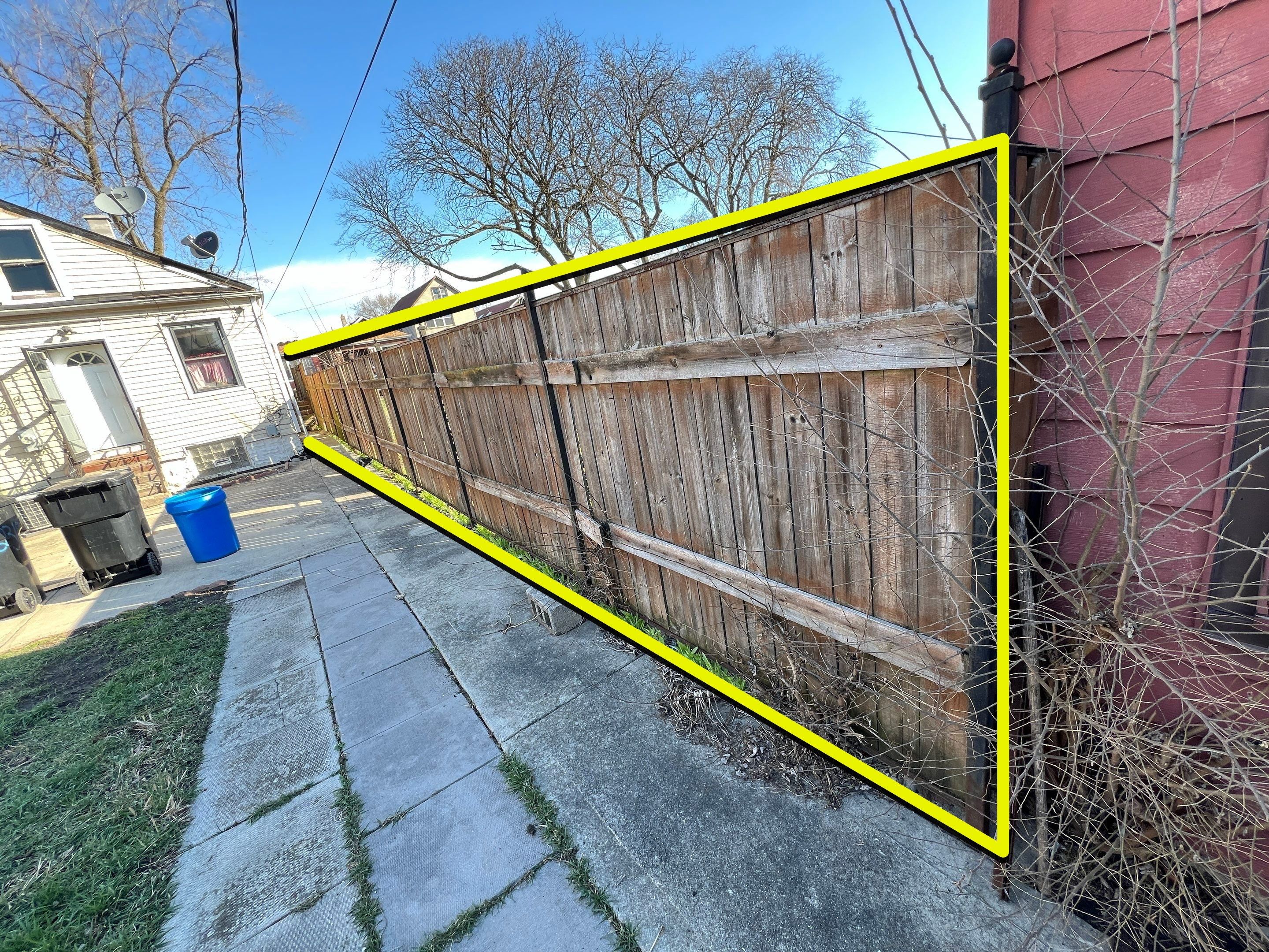 Fence Installation using pressure treated lumber  by INQUSE GENERAL CONTRACTOR