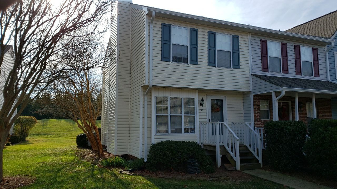 Gutter Cleaning using water by G&H Home Tech Pros LLC