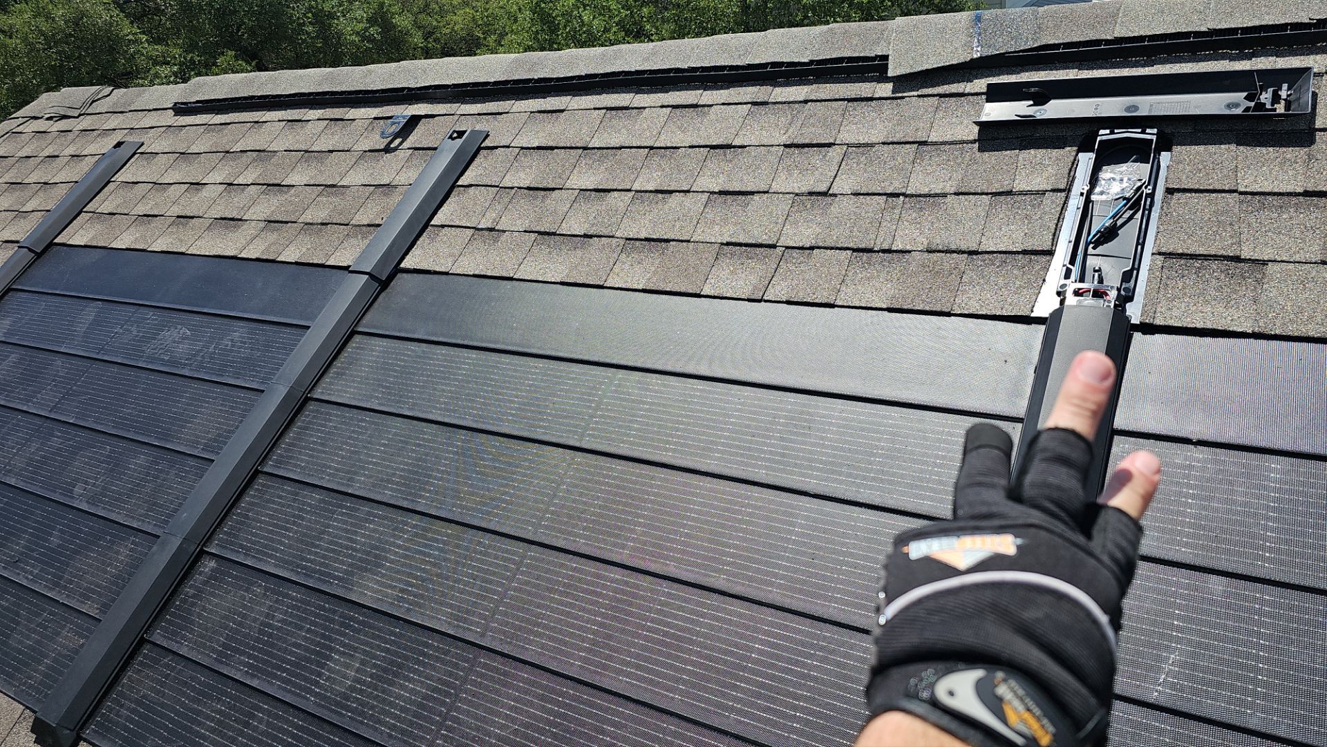 Wind Damage Restored & Upgraded with Solar Innovation by Action Exteriors Austin
