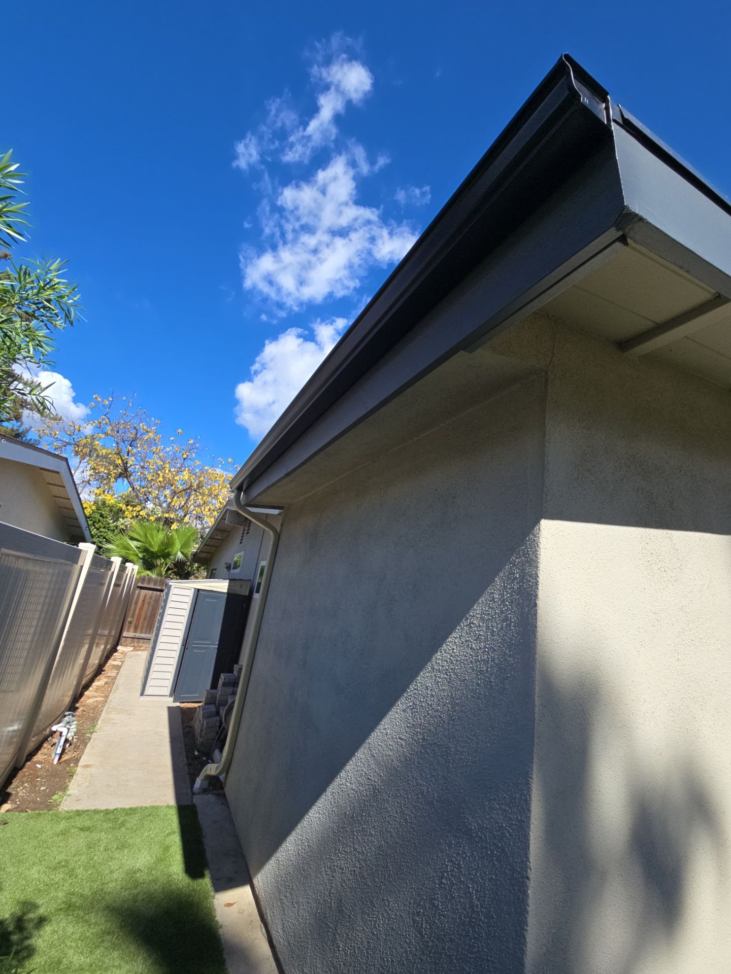 Rain Gutters Project in Los Angeles by Insulation Labs