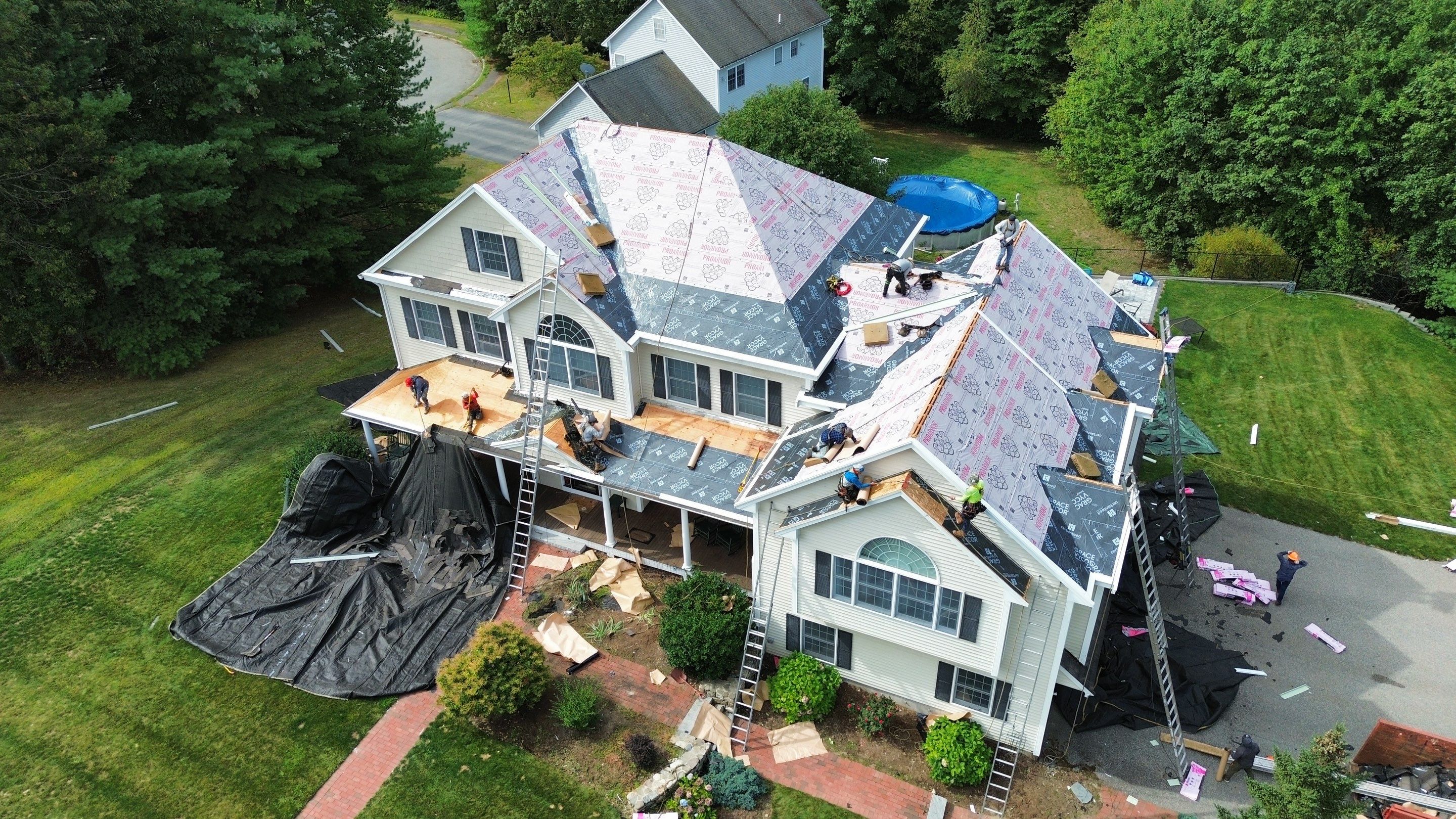 Complete Roof Replacement with Owens Corning TruDefinition Shingles by Mighty Dog Roofing of Greater Middlesex County