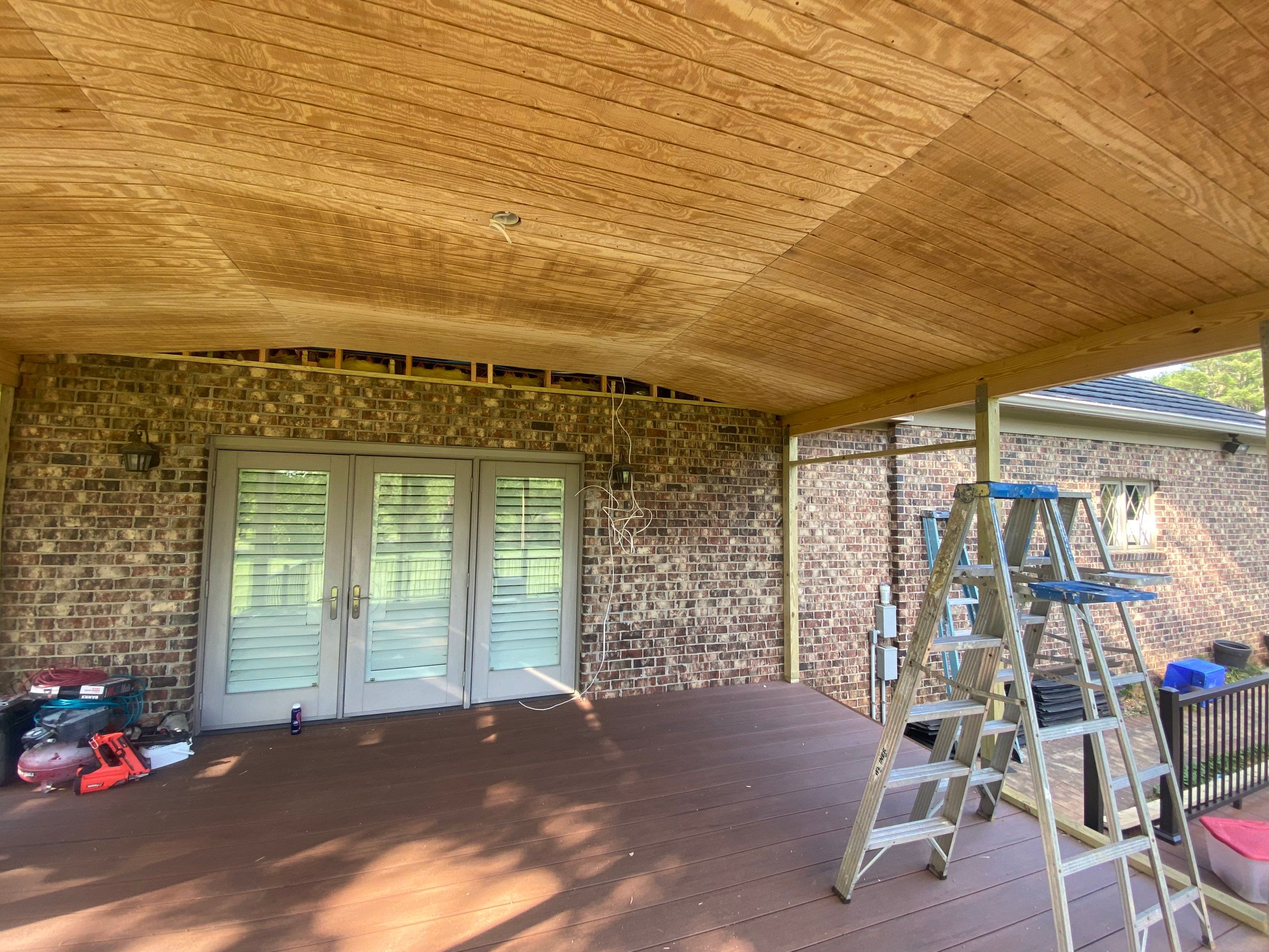 Deck/Screen porch Transformation using Timbertech by The Smet Companies, LLC