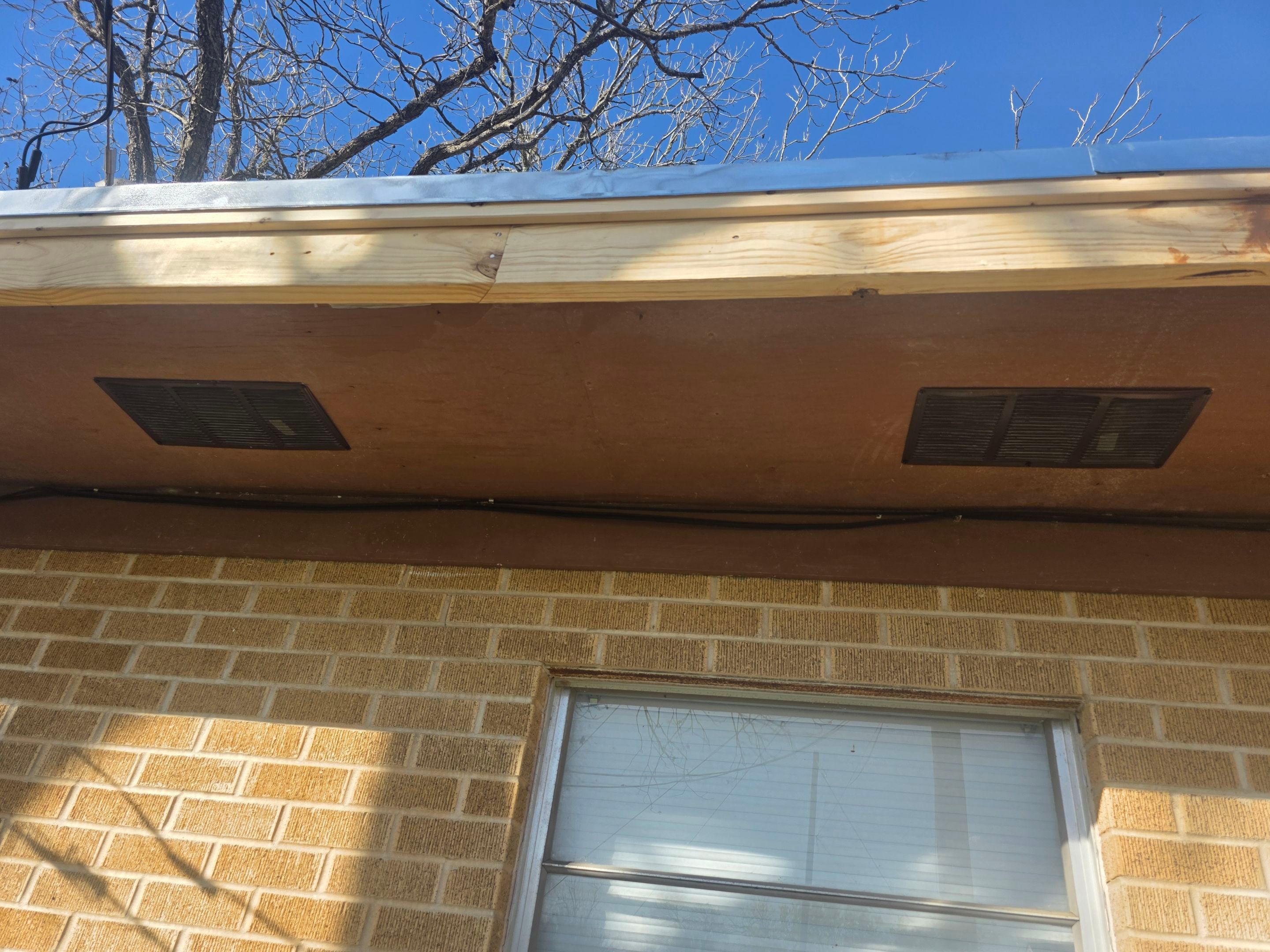 Torch down modified bitumen roof and full fascia "face-lift" in Elgin, TX by REPS Austin Area Roofer