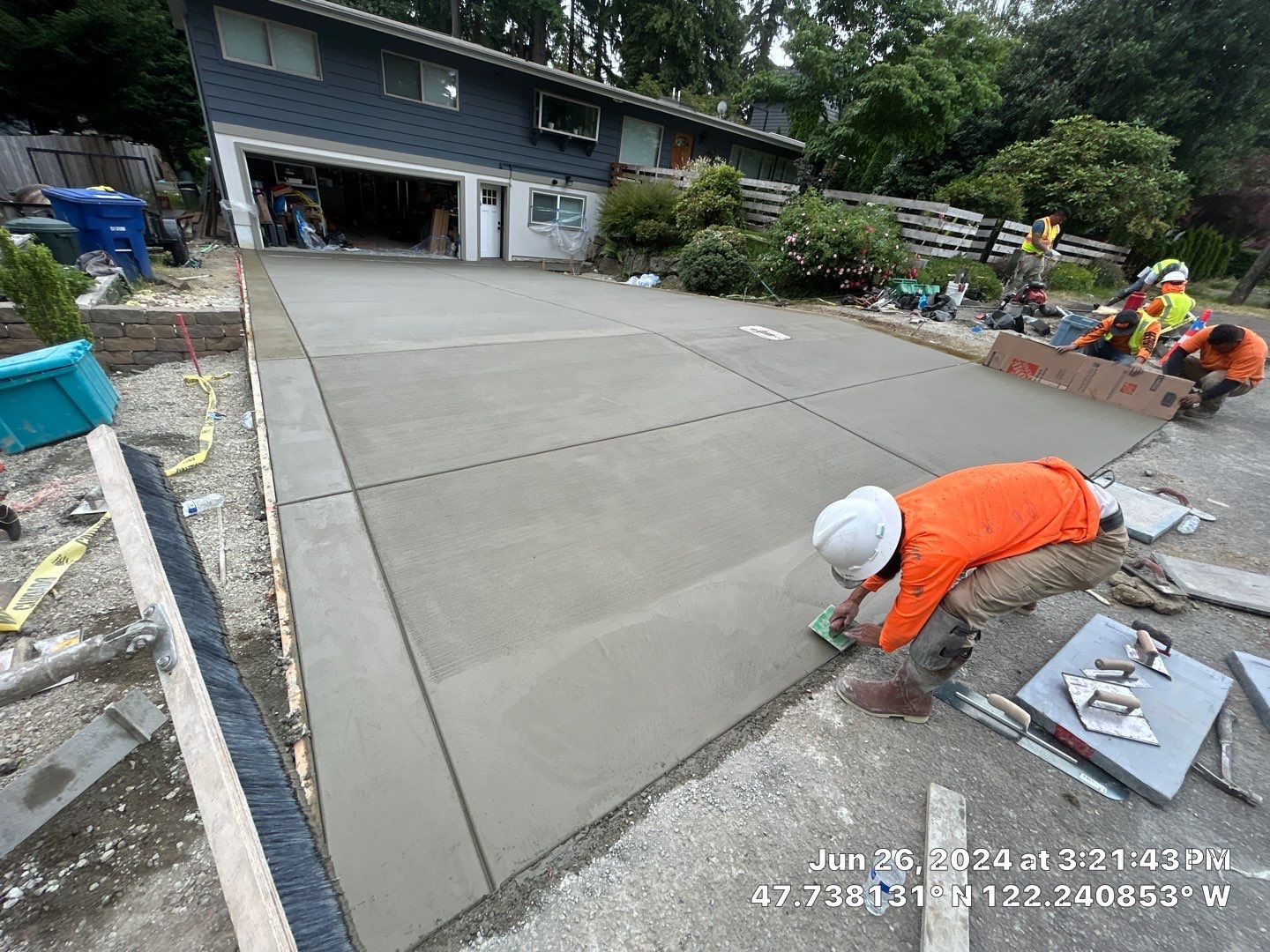 Nathan | Concrete Driveway & Walkway by Jireh Asphalt & Concrete Inc 