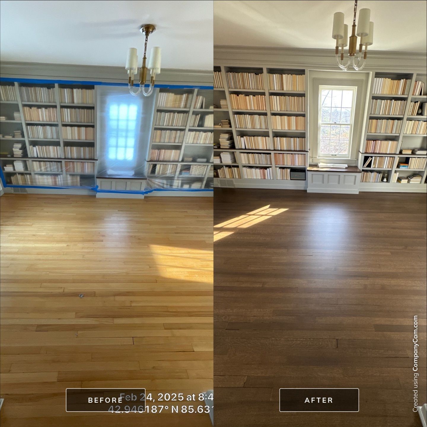 Damaged floors? No Problem! by RTBaldwin Hardwood Floors