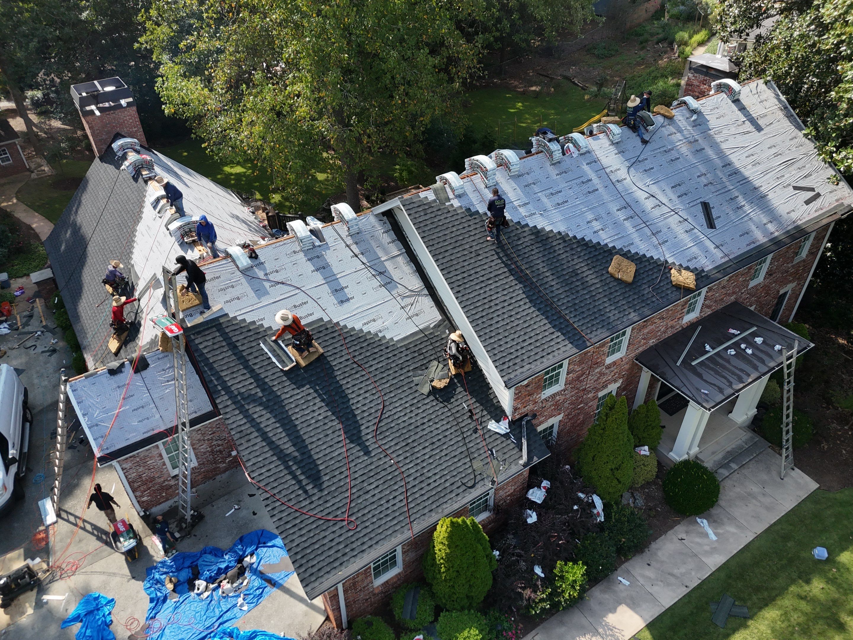 Ball Mill Road  Dunwoody Roof Replacement  by Dom Roofing & Restoration