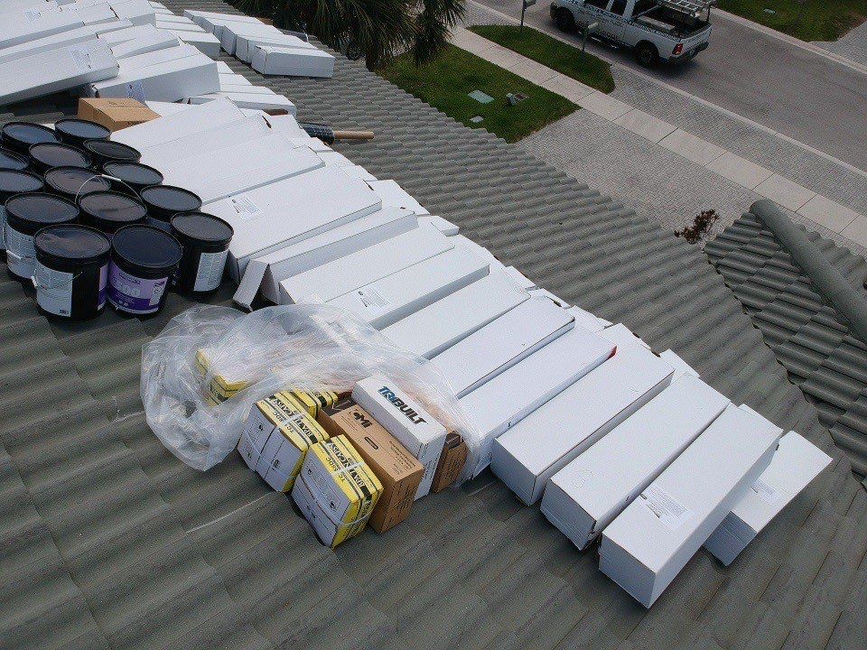 Residential Roofing Installation using Eagle Roofing Tile by BLUES BROTHERS ROOFING