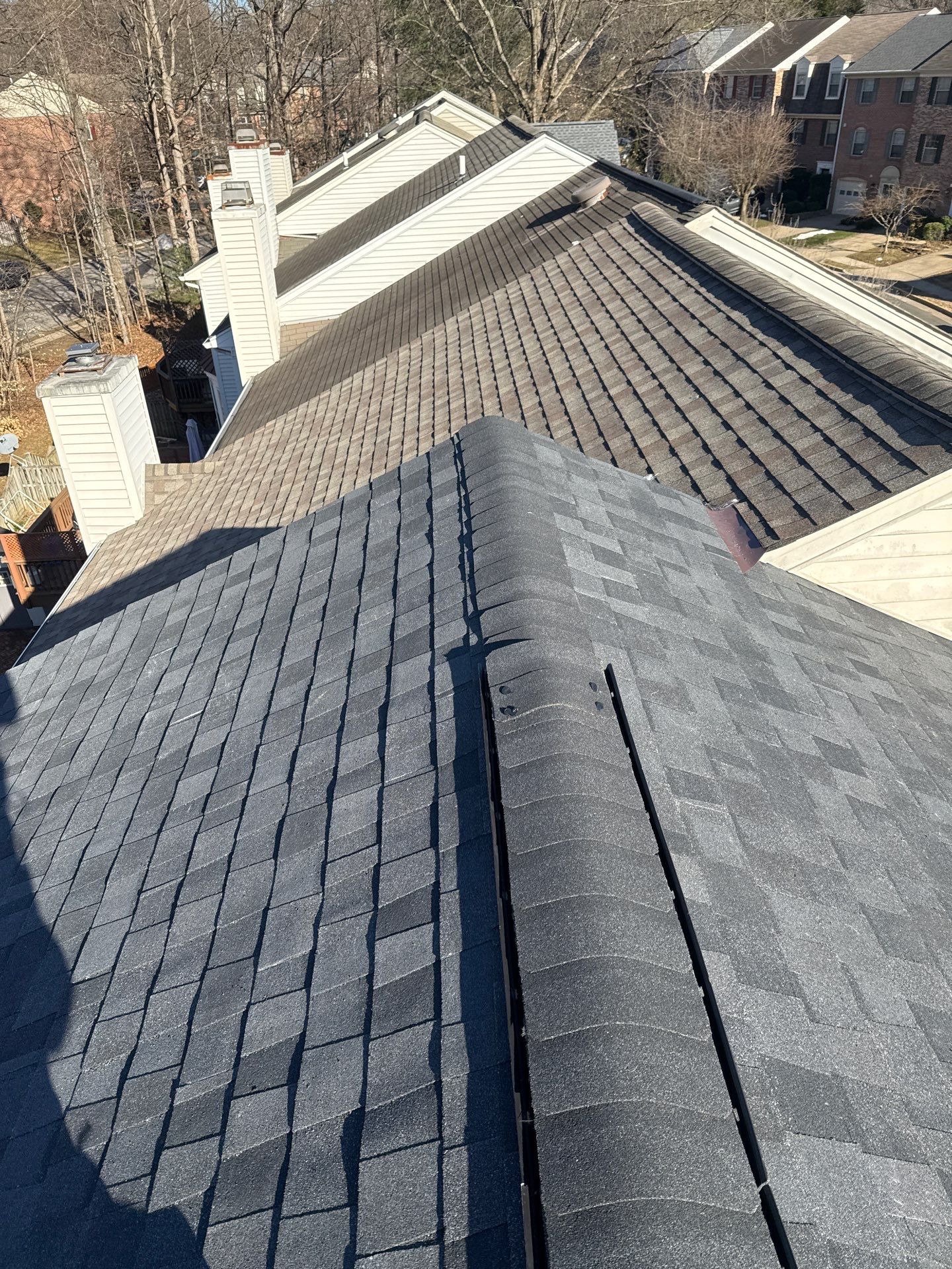 Burke: Residential Roof Replacement with CertainTeed Landmark Pro in Max Def Moire Black by RM Banning, Inc.