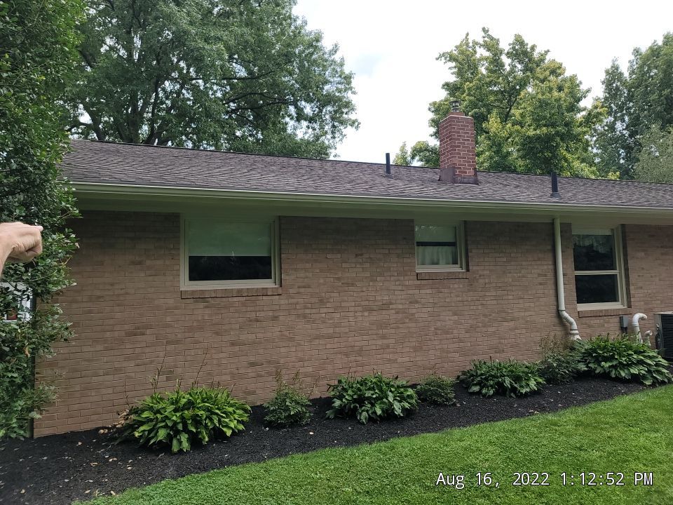 ATLAS PINNACLE COLOR: MORNING HARVEST DRIP EDGE: MUSKET BROWN by Eagle Eye Roofing