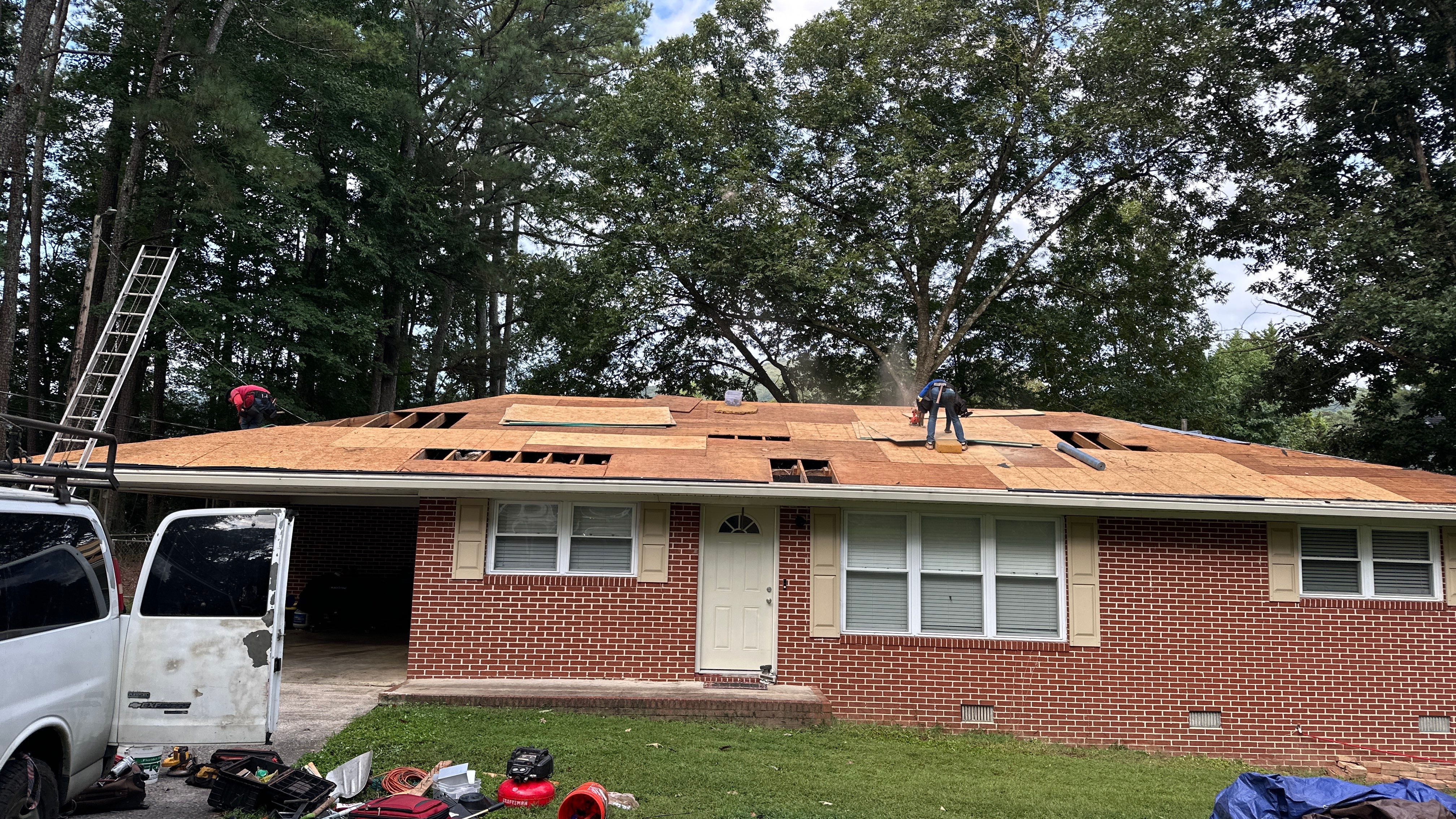 Project in Dalton by Aultman Roofing