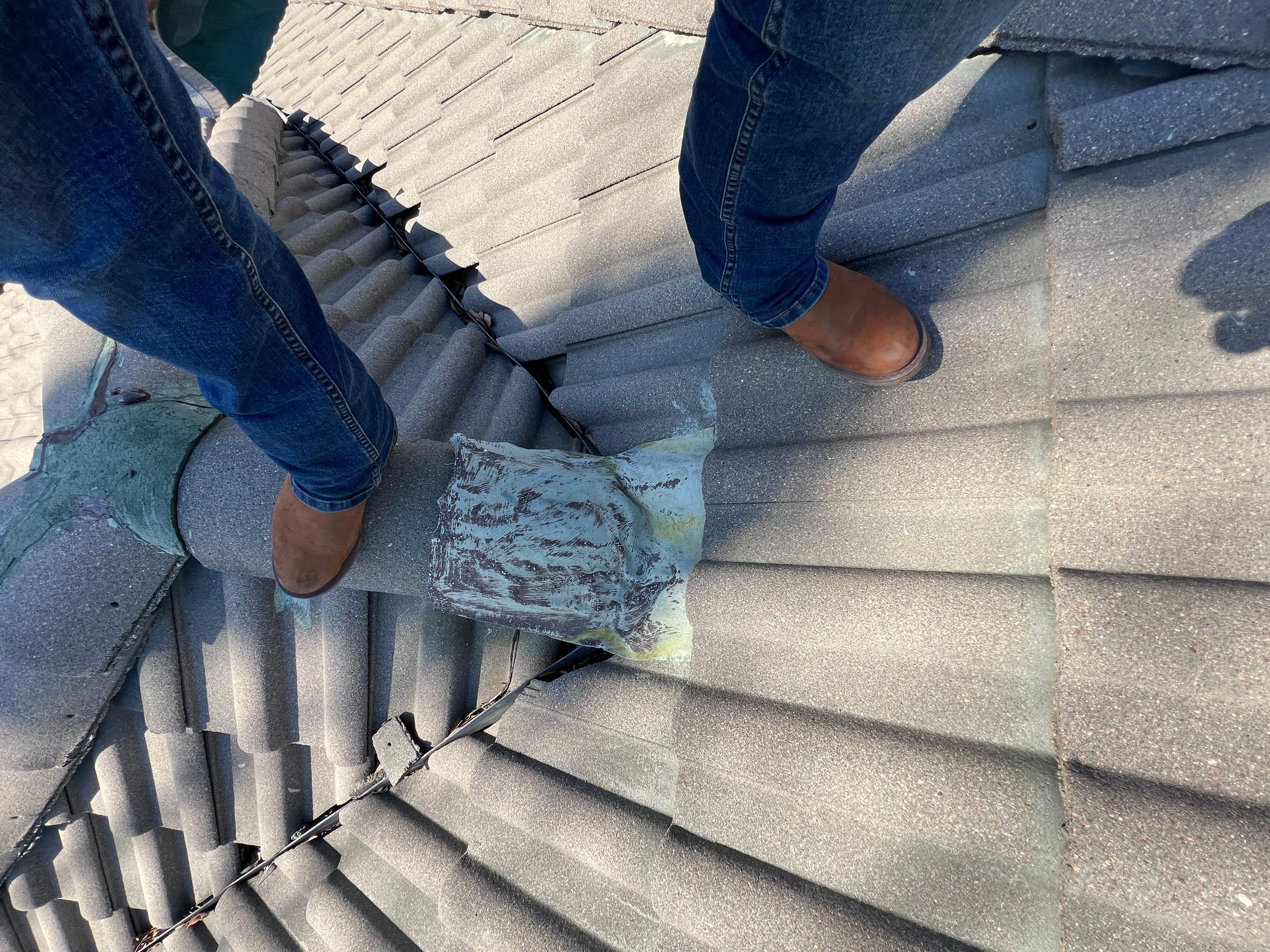 Tile Roof Repair by Roof Repair Company