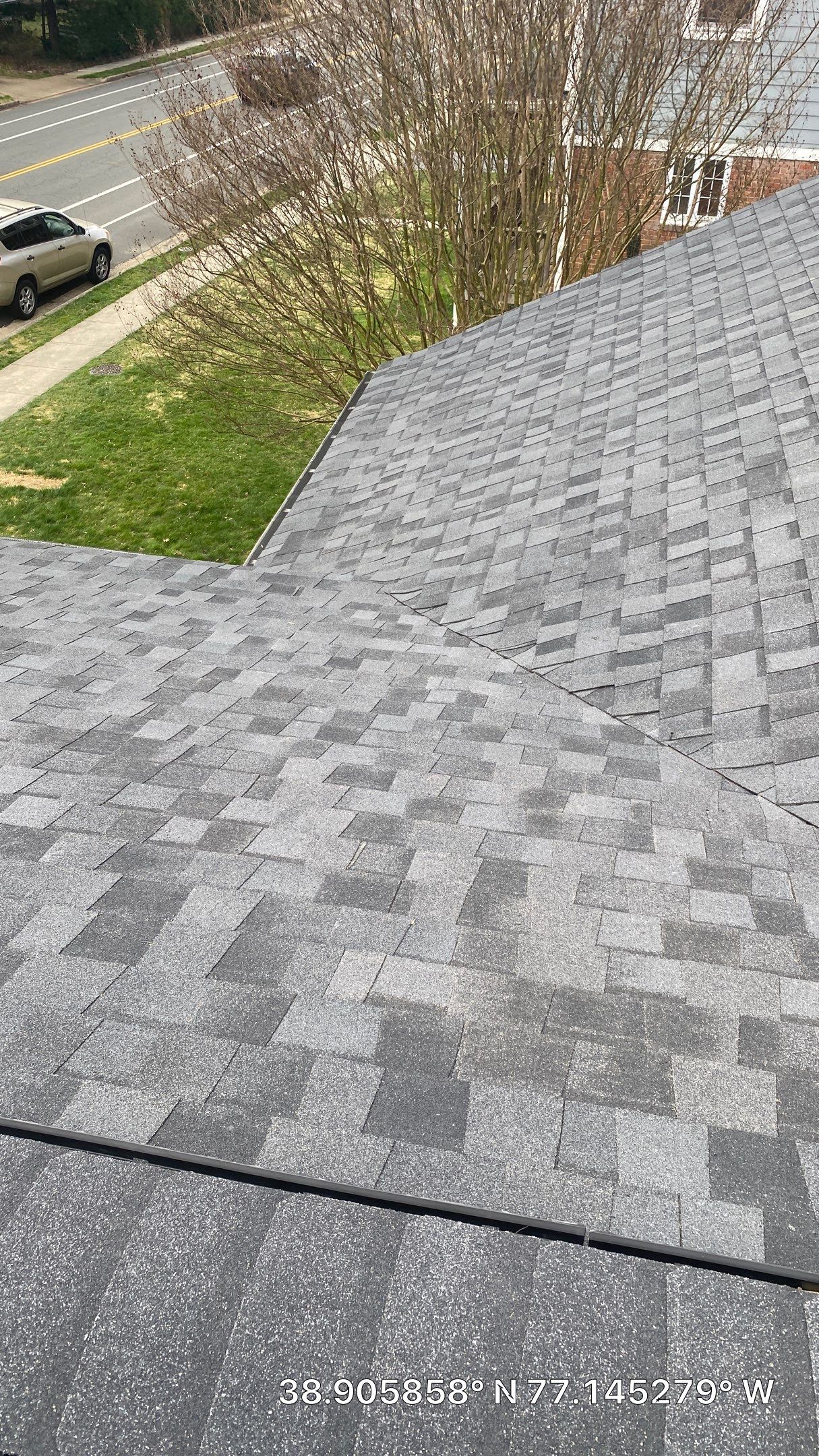 Arlington CertainTeed Landmark Pro Roof in Max Def Moire Black by RM Banning, Inc.