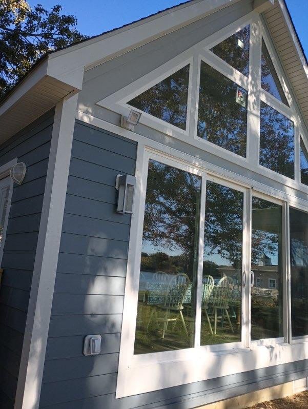 Siding Installation using JH Batten Smooth, JH Smooth Plank STMT, and JH Panel Smooth by ExteriorPros