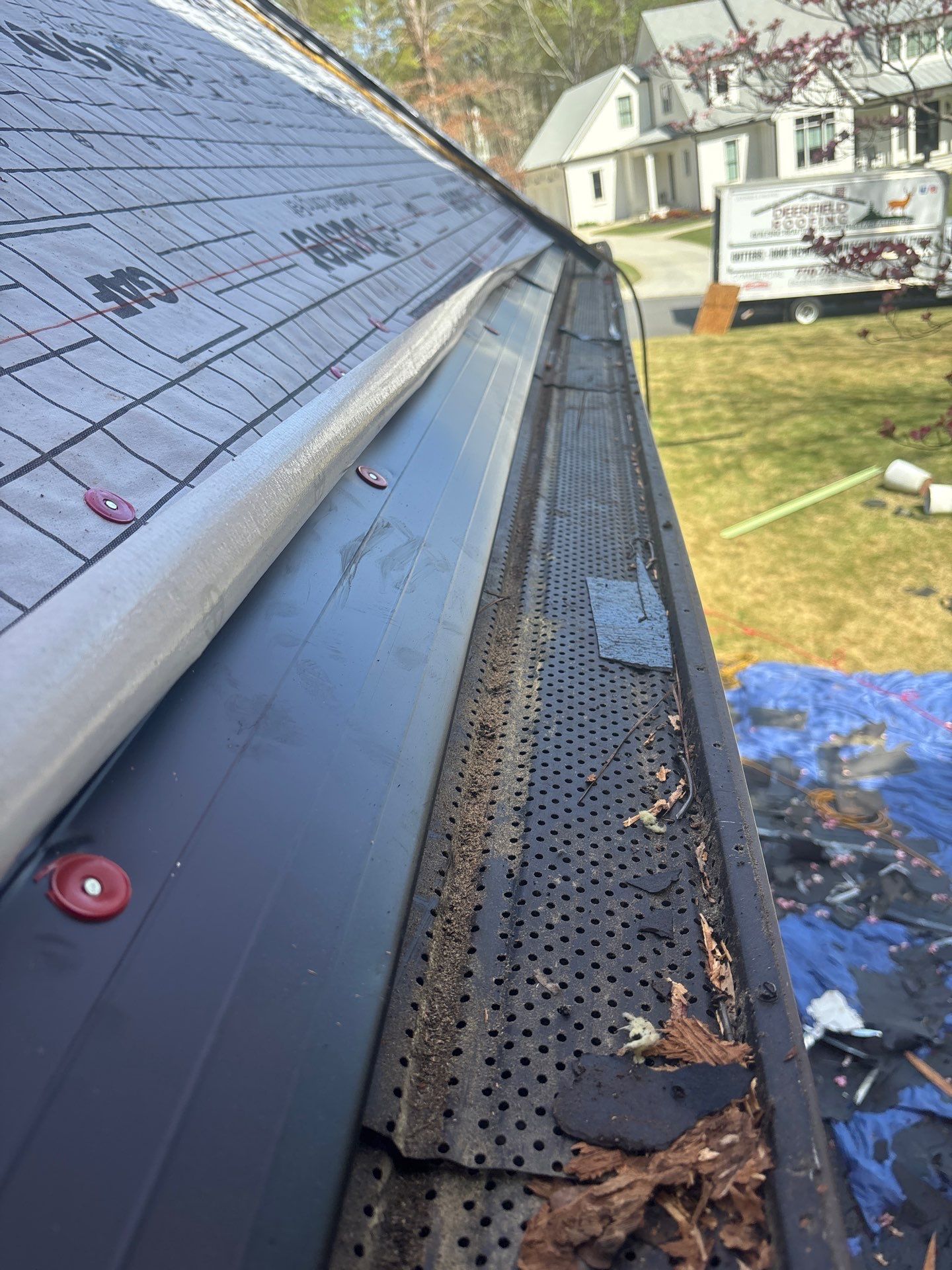 Roof replacement by Deerfield Roofing LLC