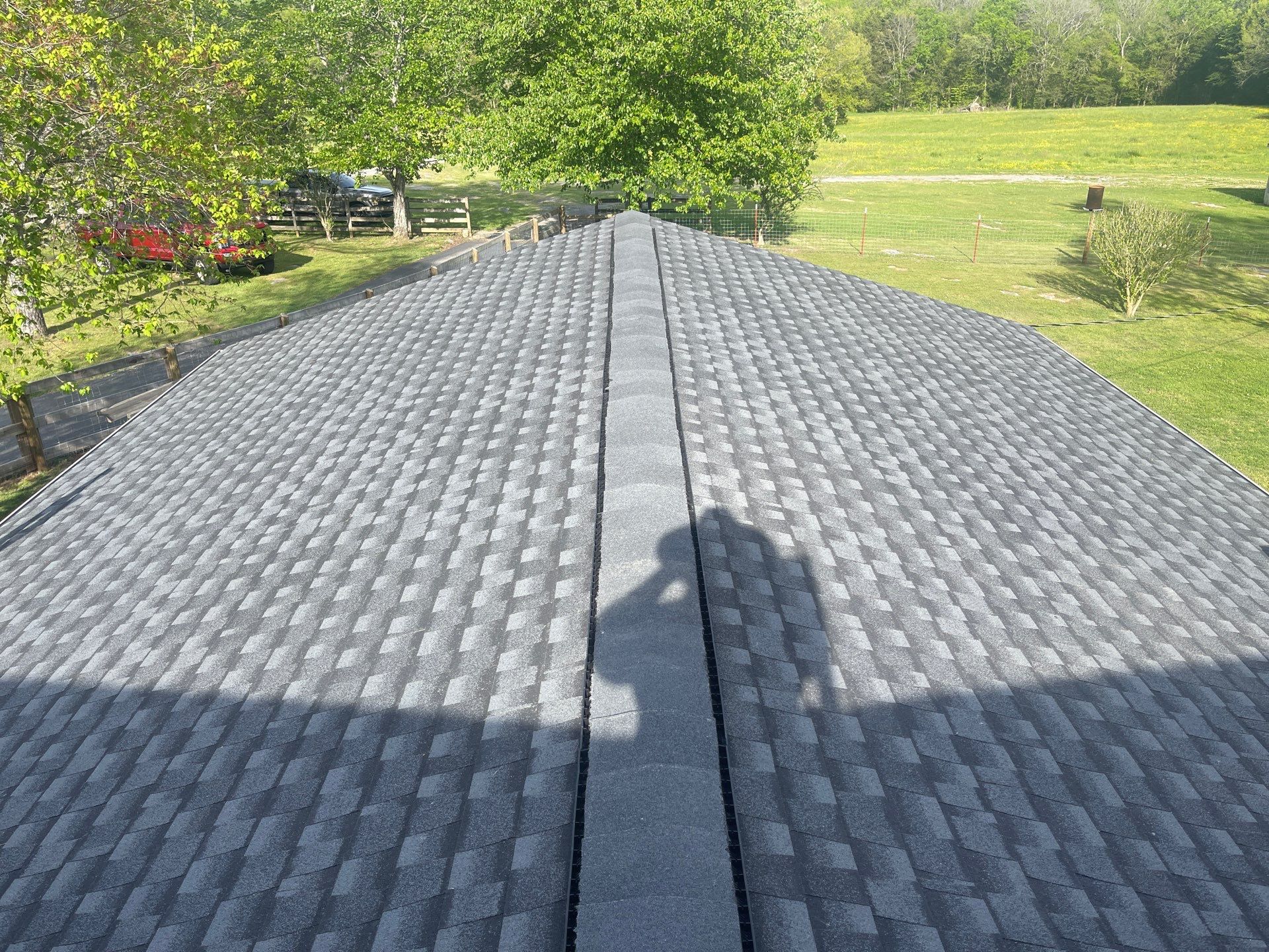 Residential Roofing Installation using GAF Timberline HDZ Charcoal by Undersun Roofing 