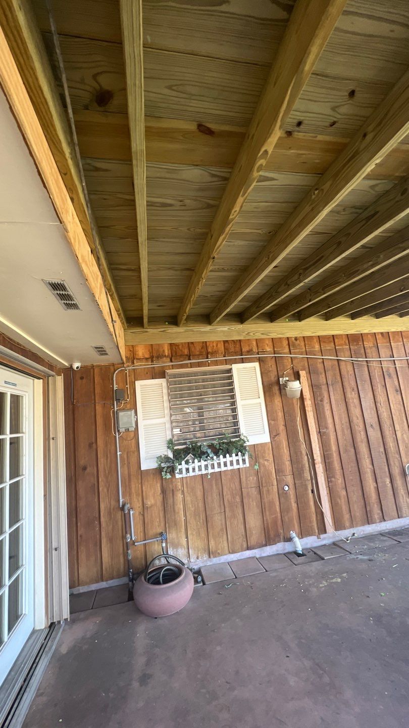 Vaulted Patio Cover by Bayfront Roofing and Construction