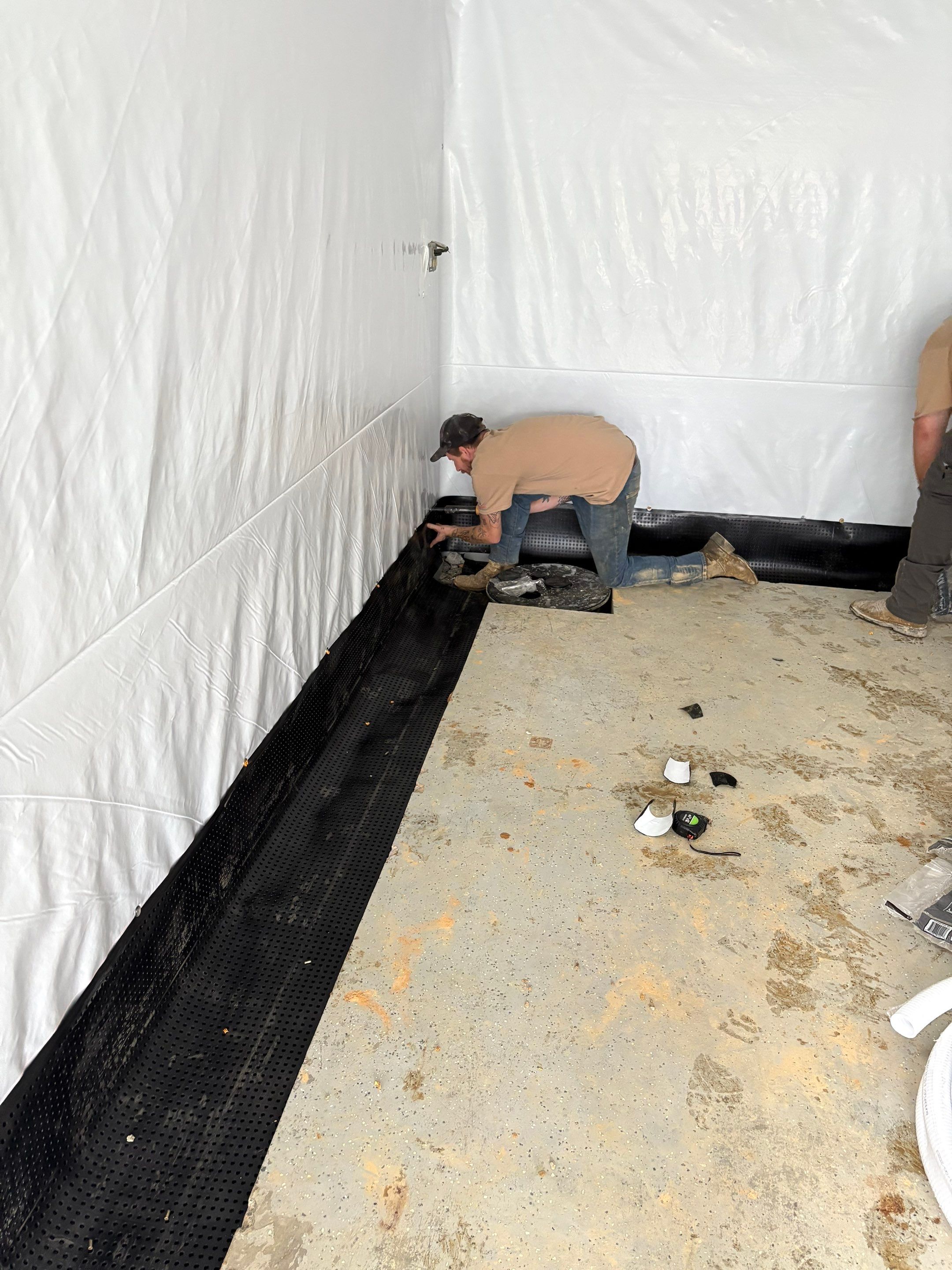 Project in Front Royal by HomeGuard Foam and Foundation