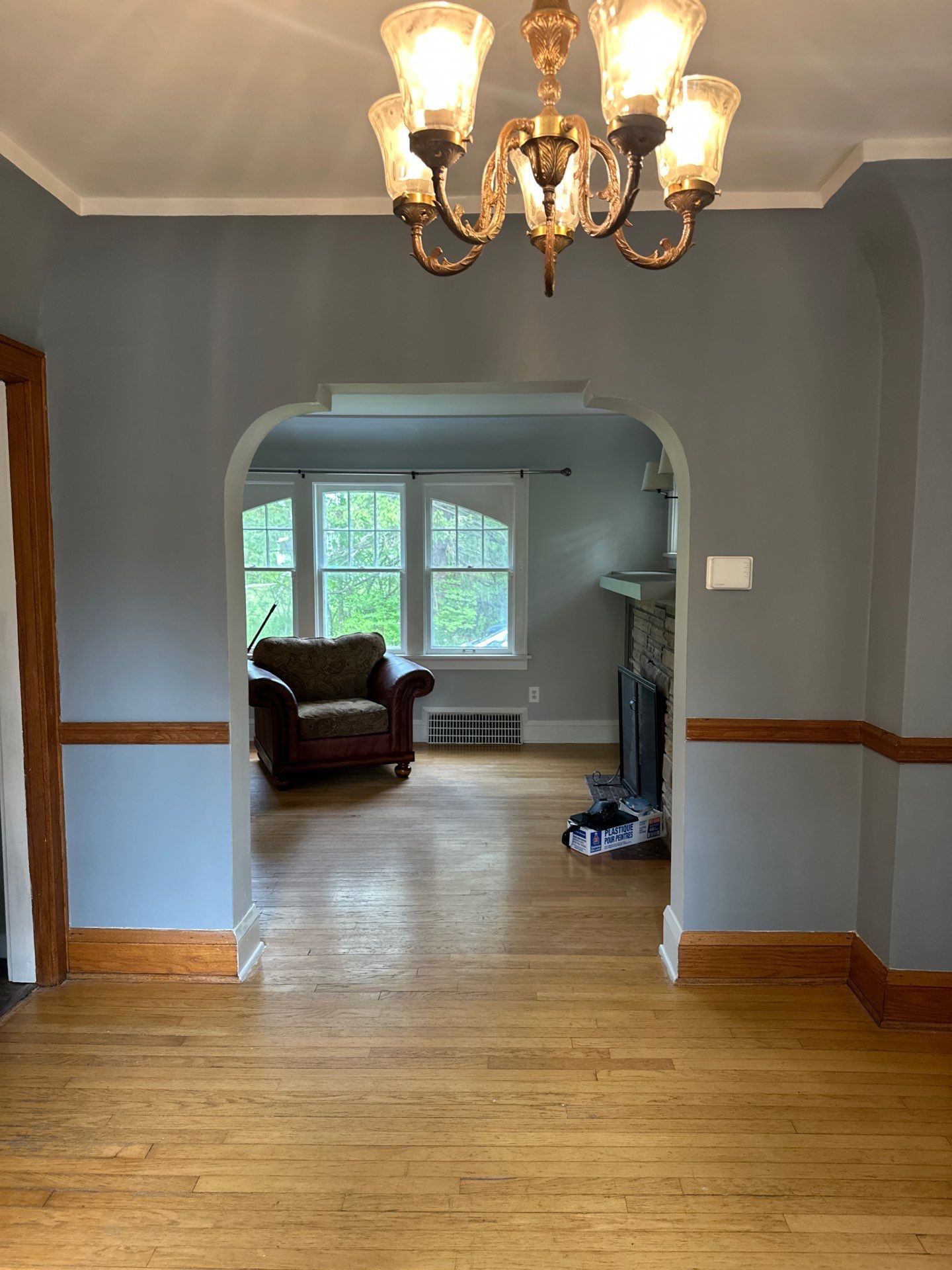 Interior Painting and Ceiling Restoration for a Milwaukee Residence by OCS Contracting Services