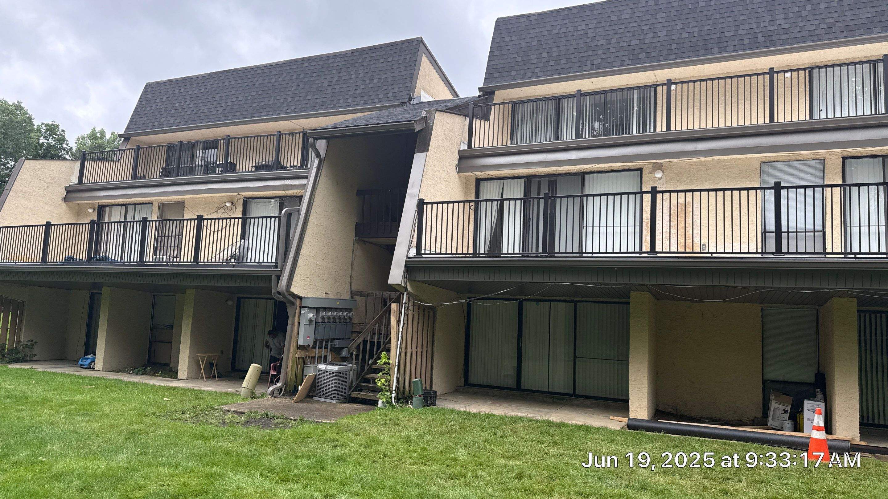 Columbus Roof Gutter Railing Installation by KFX Roofing