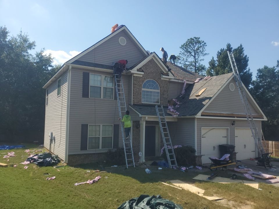 Residential Roofing Installation using Owens Corning by Inspector Roofing and Restoration