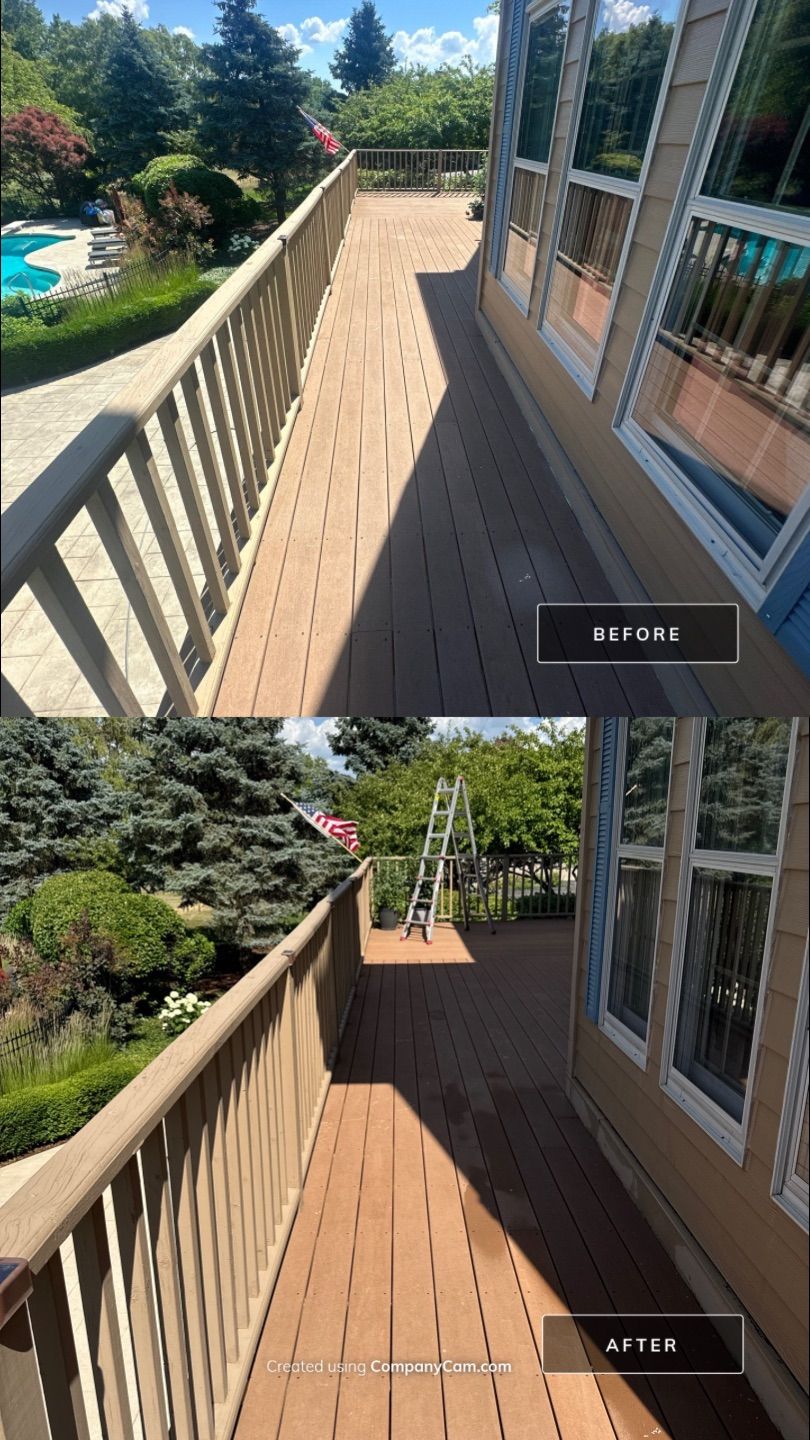 Project in Elgin by Simmons Power & Soft Washing