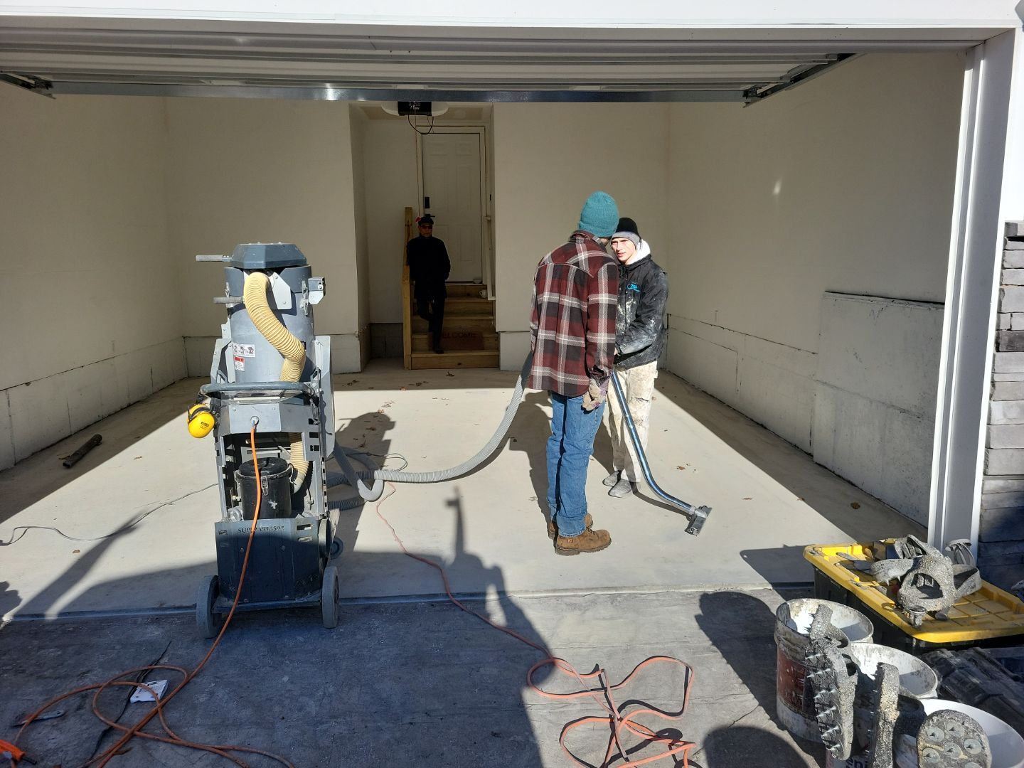 Garage Floor Coating using Penntek by Spectrum Painting, LLC