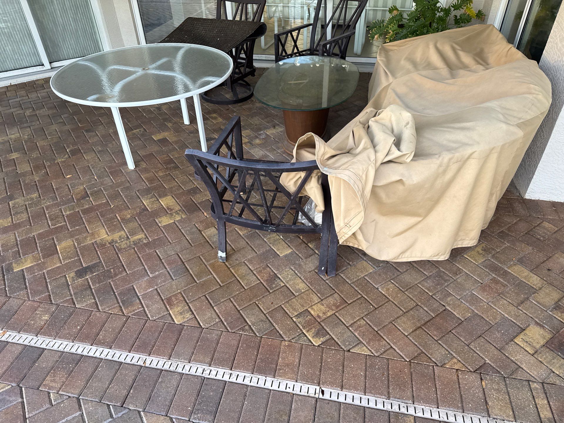 Paver Pool Deck and Screen Enclosure Cleaning in Lakewood Ranch, FL (Rosedale Highlands Community) by Sunshine AquaWash