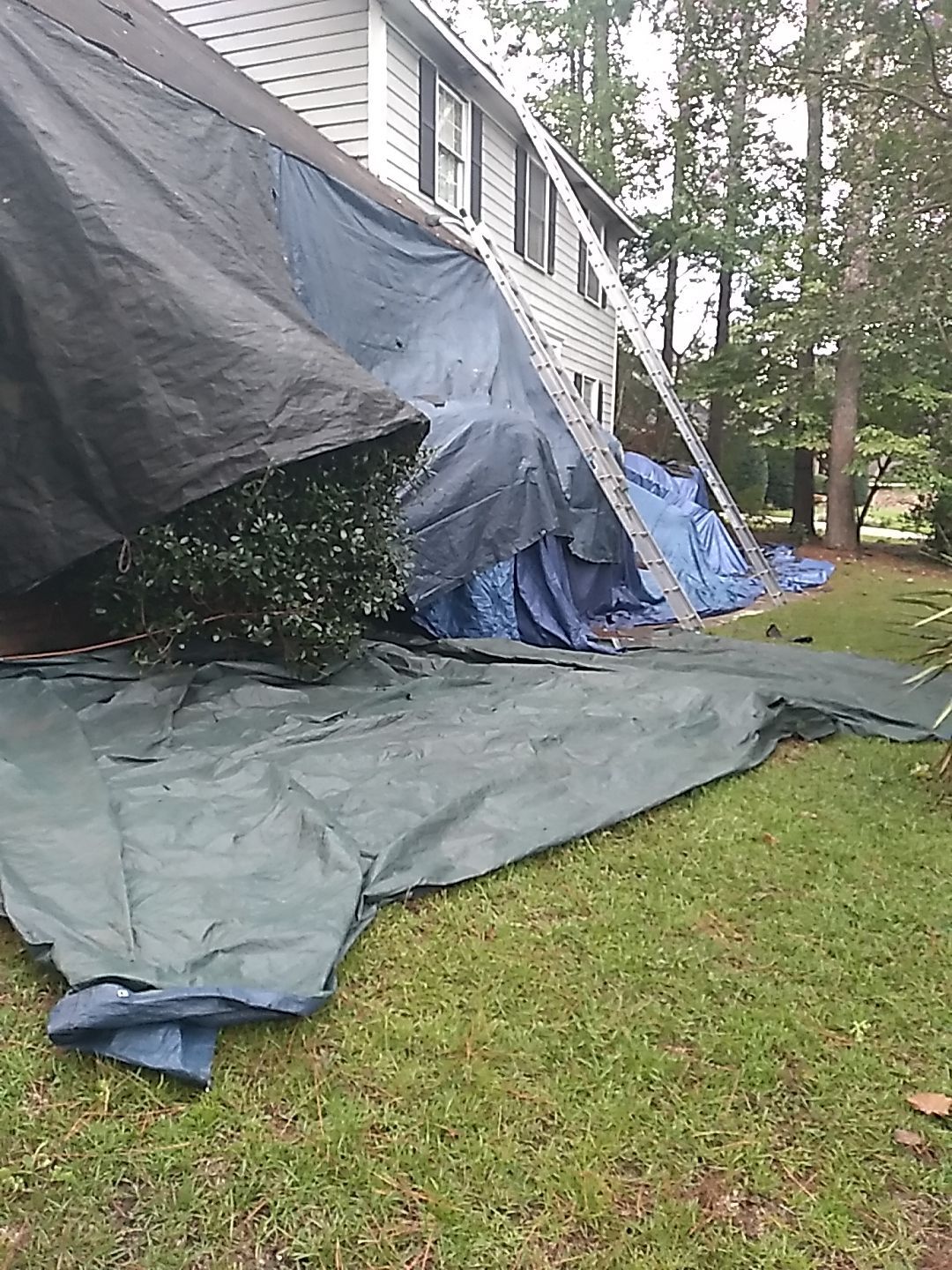 Residential Roofing and Porch Rebuild using Owens Corning Duration Shingles by Indigo State Roofing