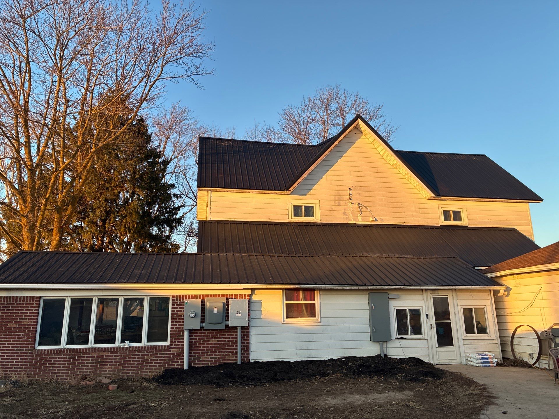 Project in New Castle, IN by Rodeffer Roofing INC