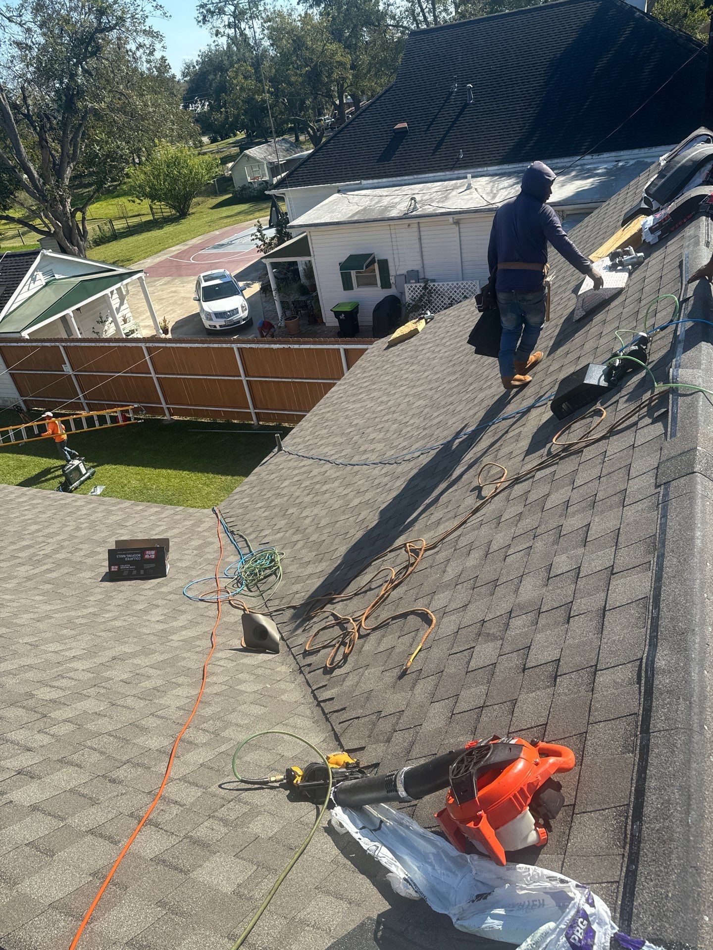 Residential Roofing Repair using Owen's Corning Duration (Lifetime) Shingles by Roof Repair Company