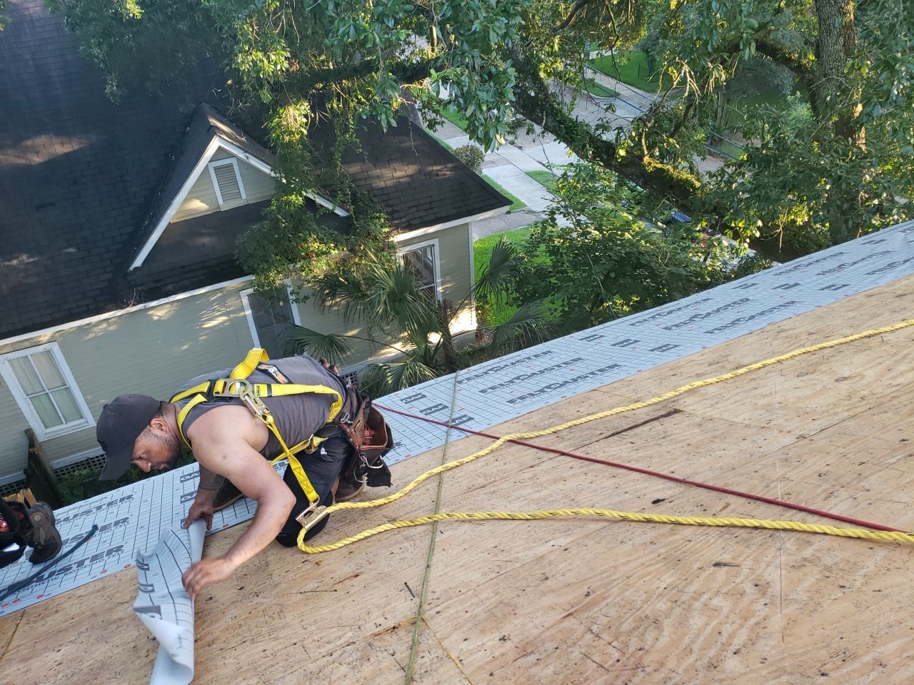 Residential Roofing Installation by American Roofing & Construction LLC