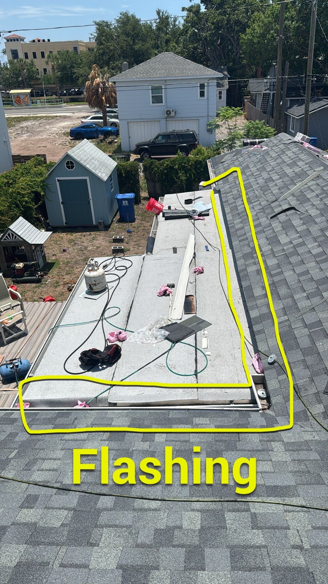 Project in St. Petersburg 33713 by Mitchell Roofing Company LLC 